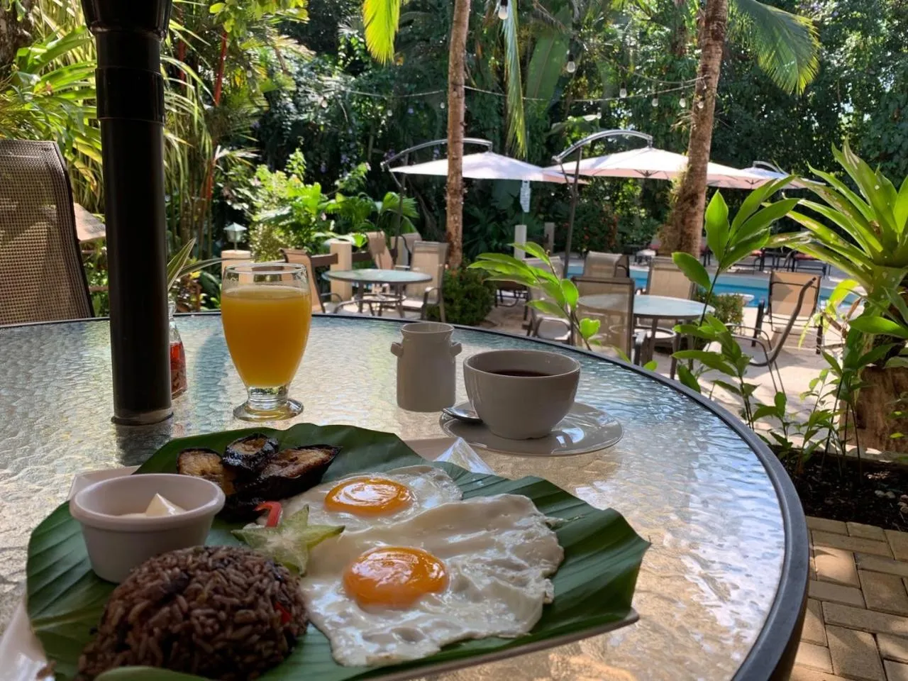 Breakfast in The Falls at Manuel Antonio