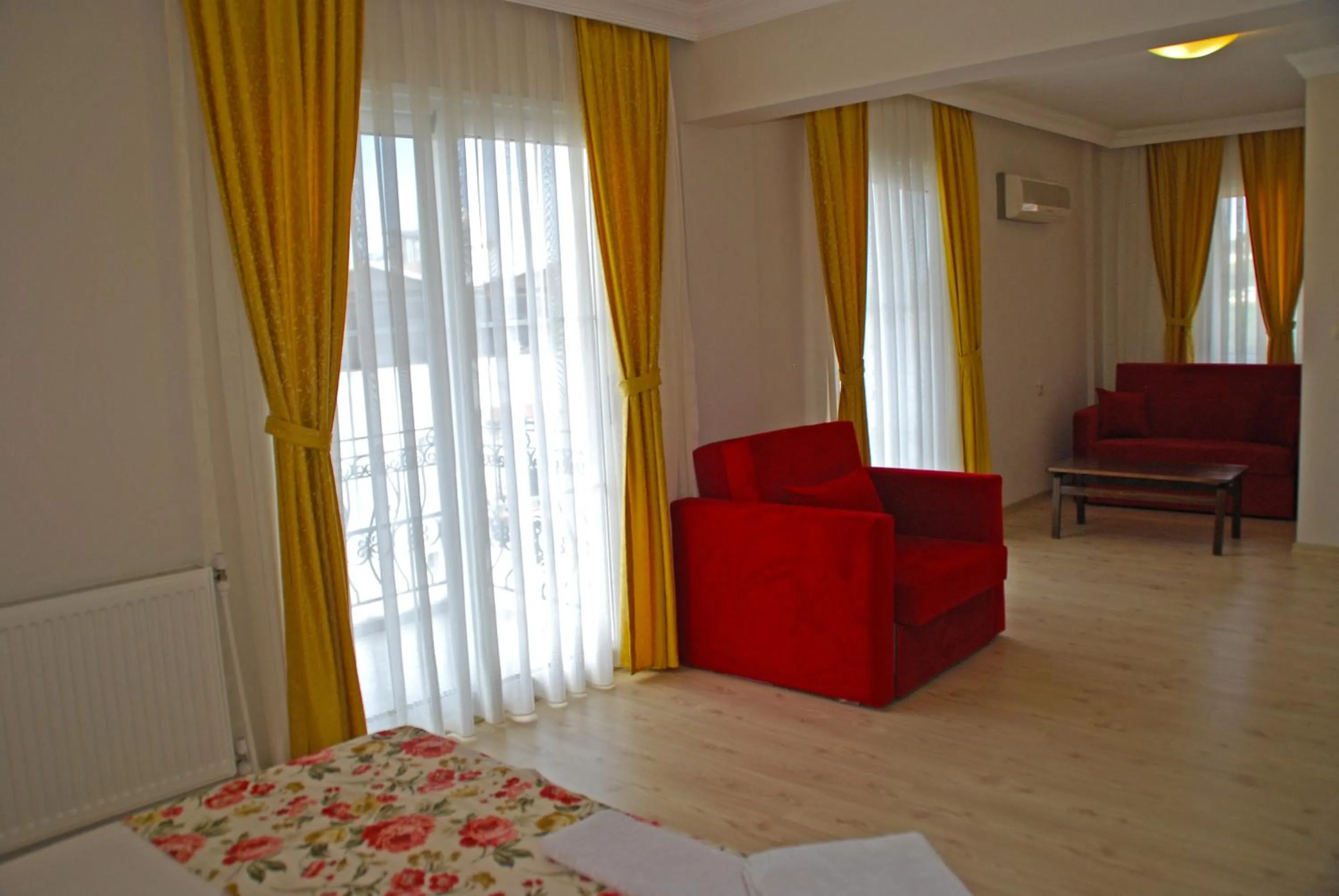 Seating area in Melaike Hotel