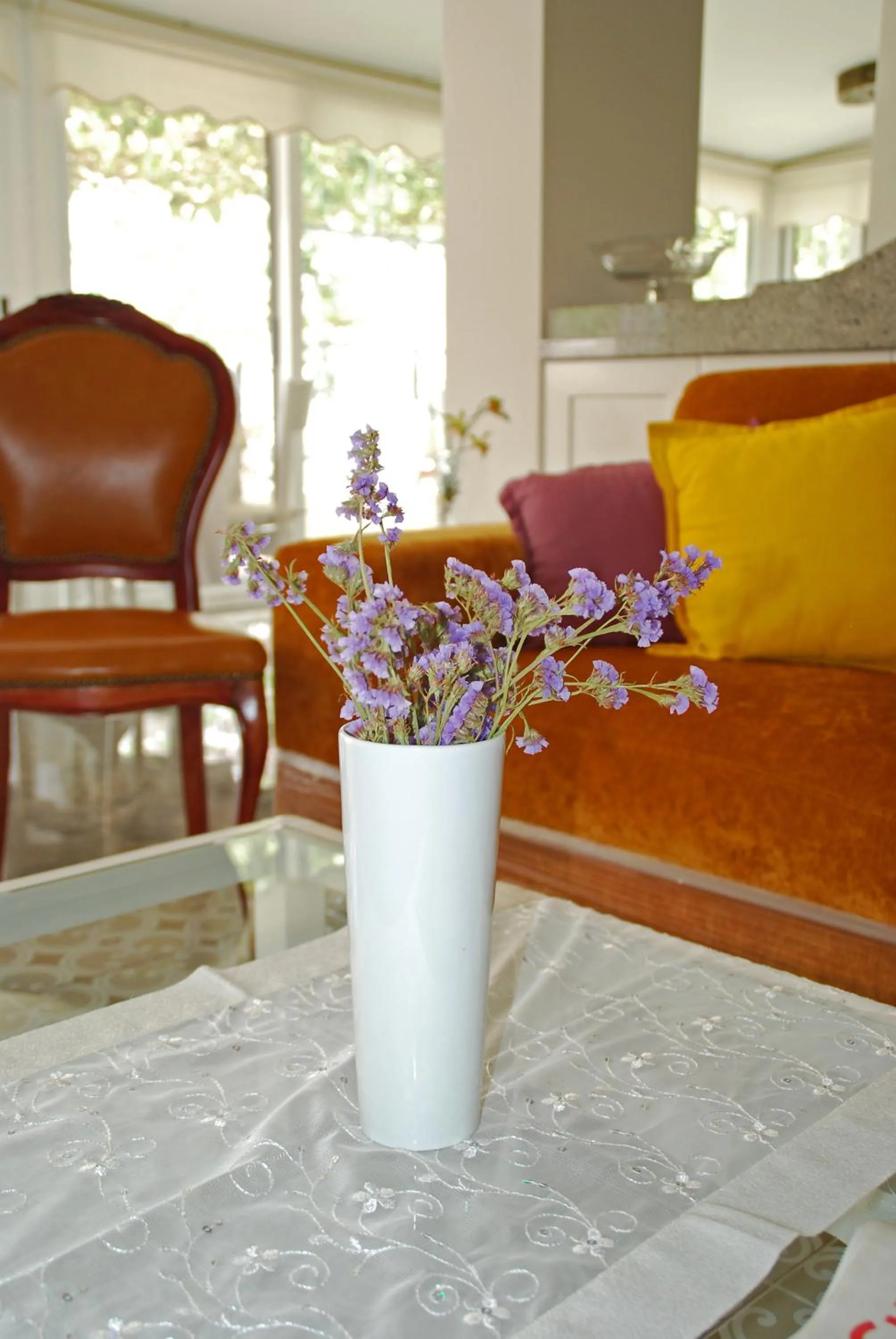 Decorative detail in Melaike Hotel