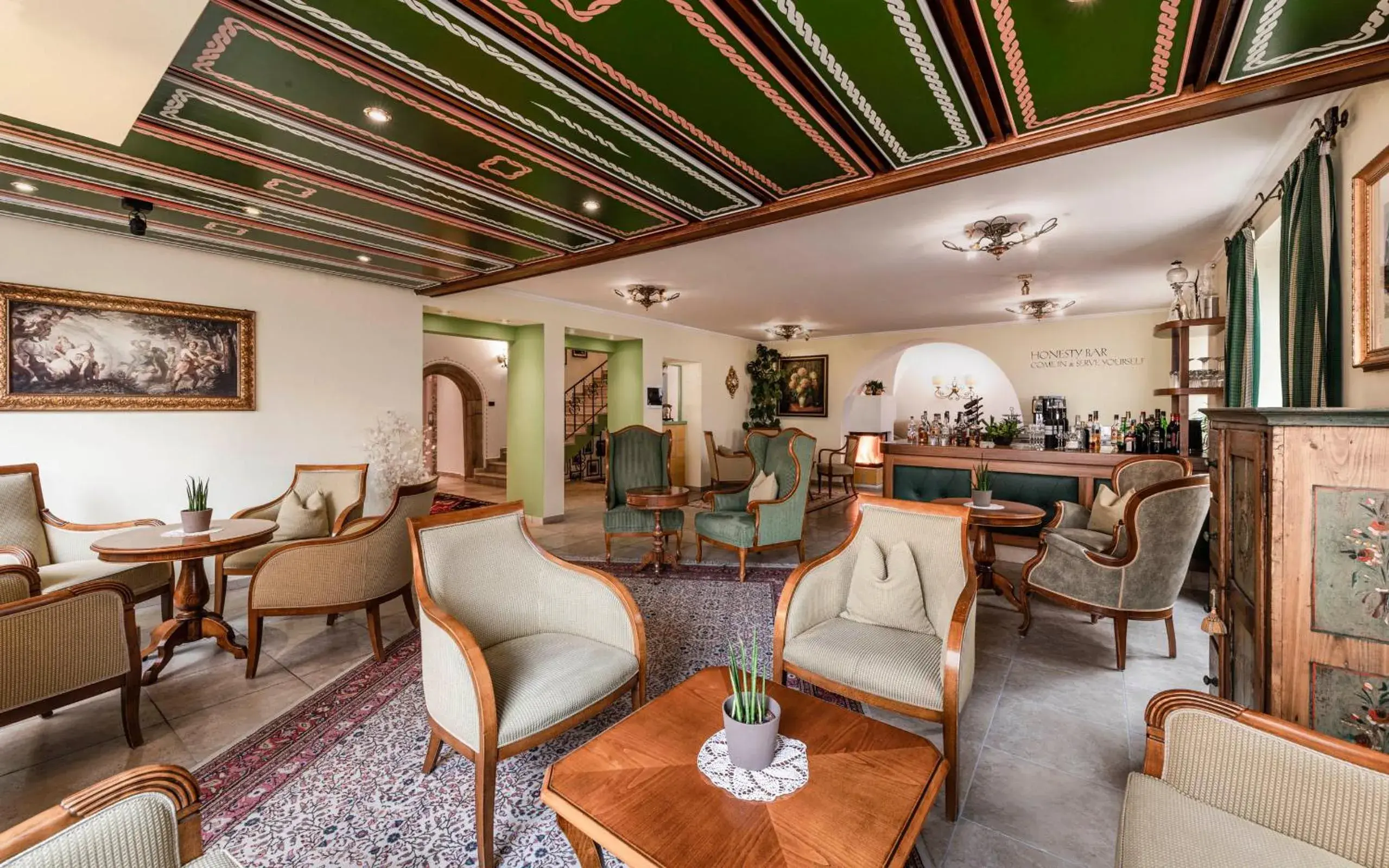 Lounge or bar in Hotel Cavallino D'Oro Bed&Breakfast Lounge or bar in Hotel Cavallino D'Oro Bed&Breakfast