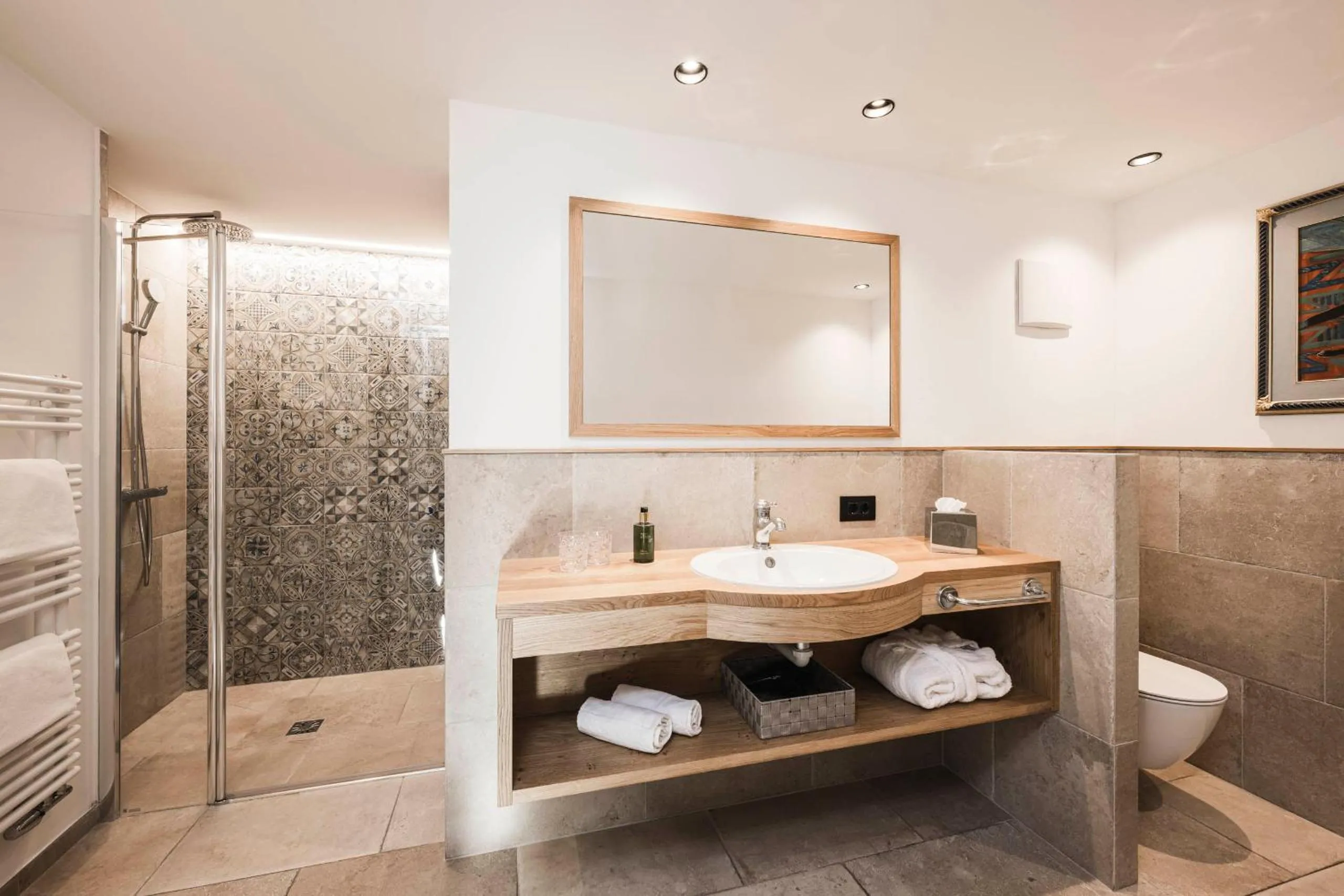 Shower in Hotel Cavallino D'Oro Bed&Breakfast