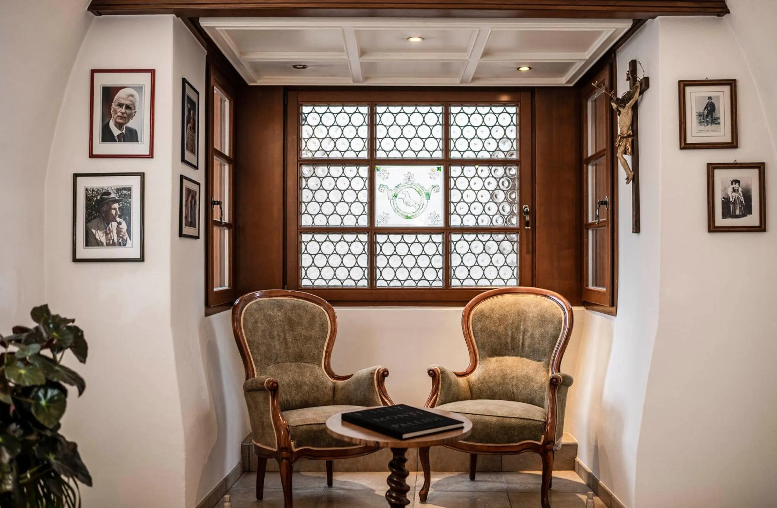 Seating area in Hotel Cavallino D'Oro Bed&Breakfast