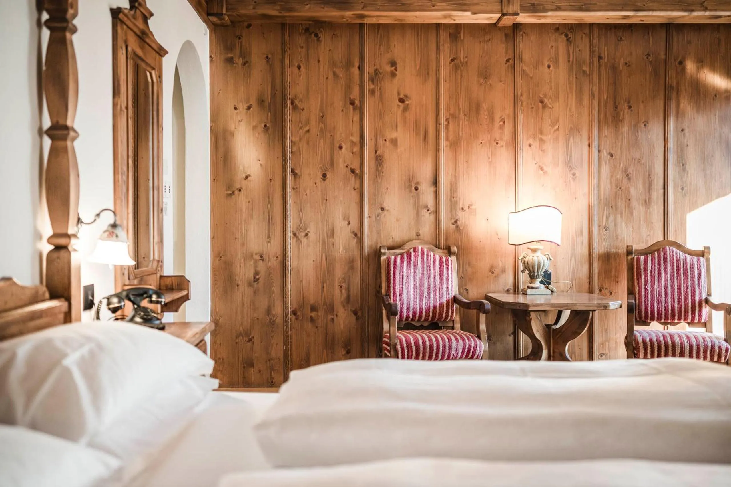 Photo of the whole room, Bed in Hotel Cavallino D'Oro Bed&Breakfast