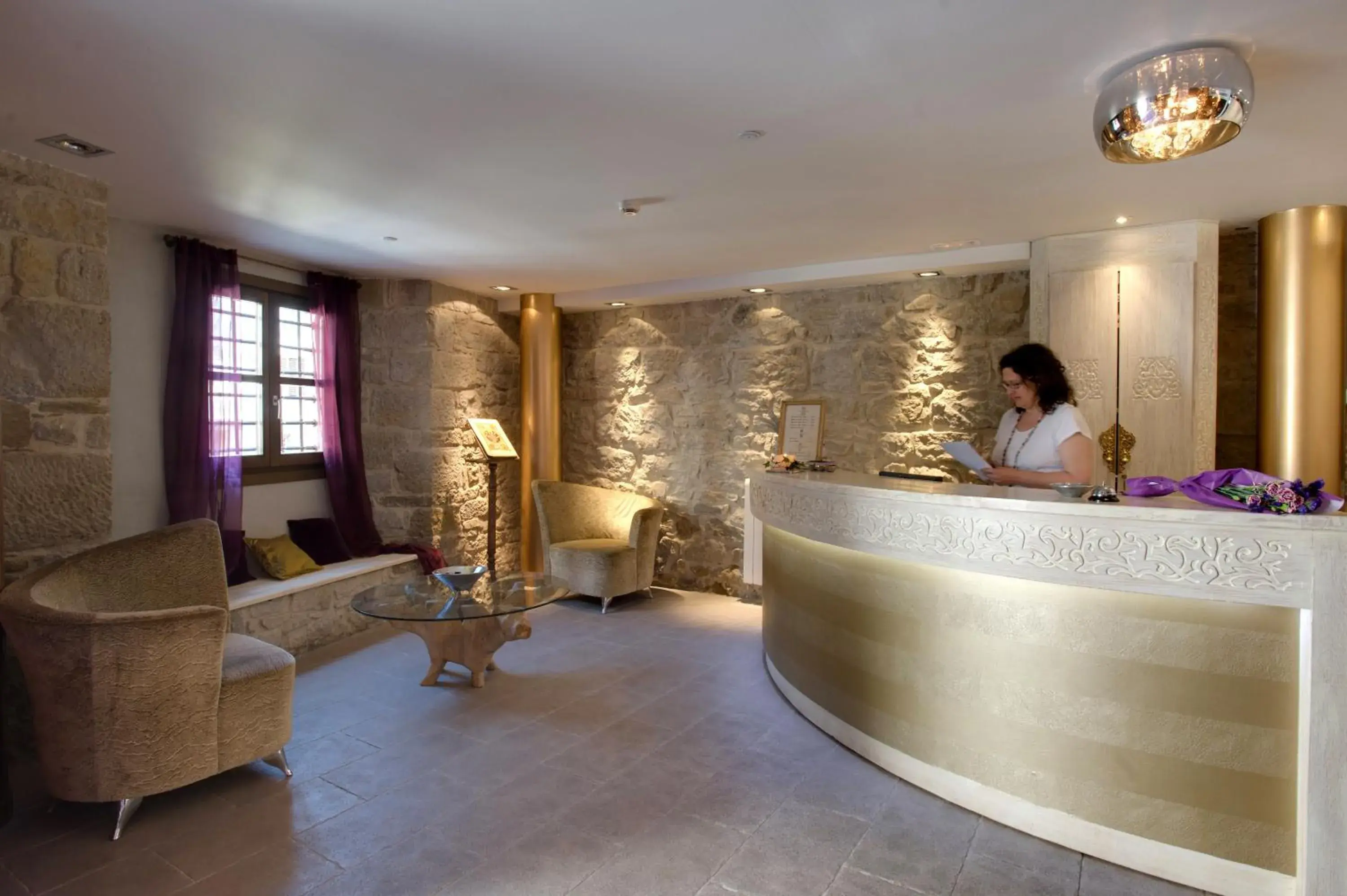 Lobby or reception in Hotel Palacio del Obispo Lobby or reception in Hotel Palacio del Obispo