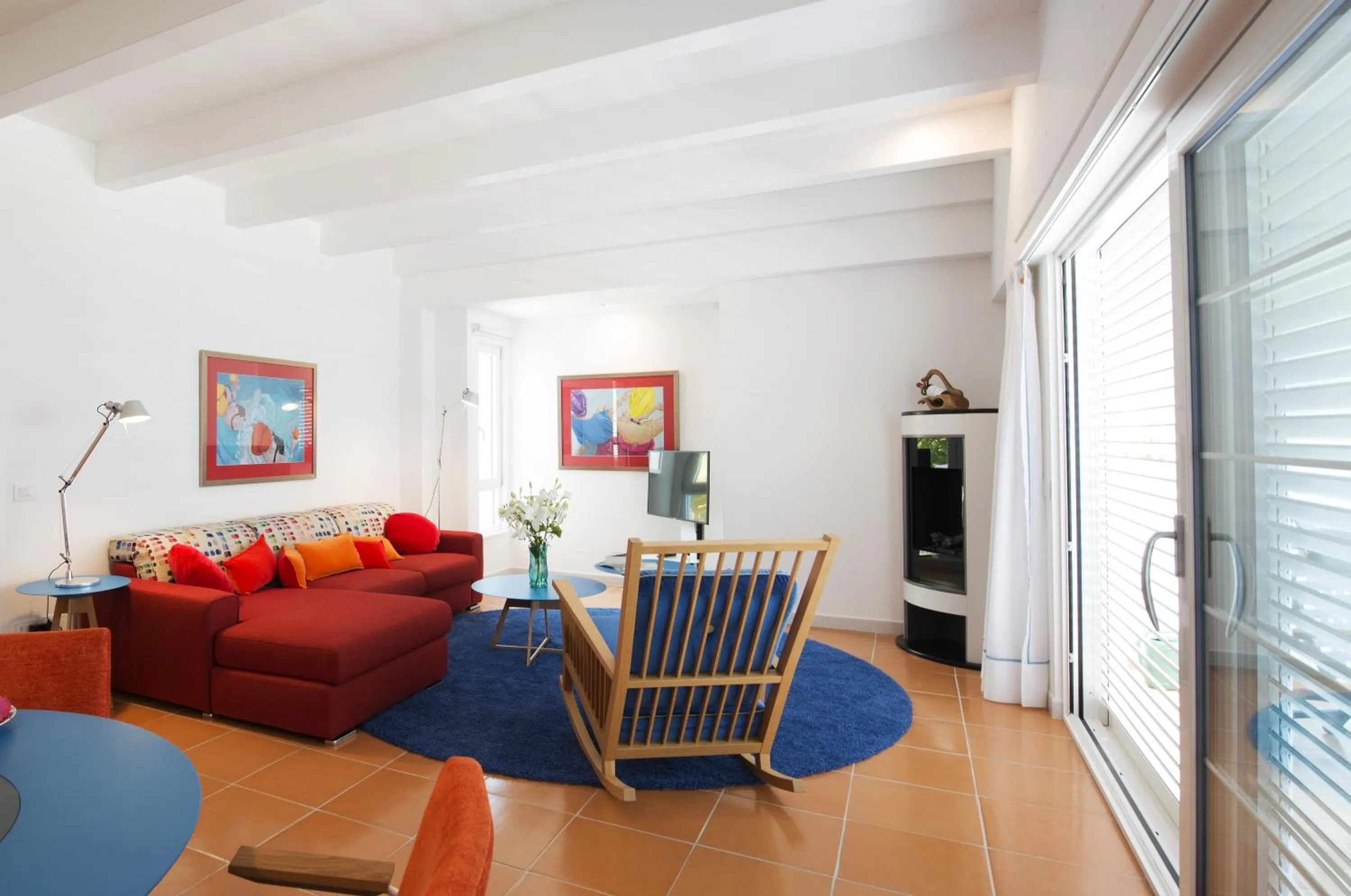 Seating area in Piccolo Grand Hotel