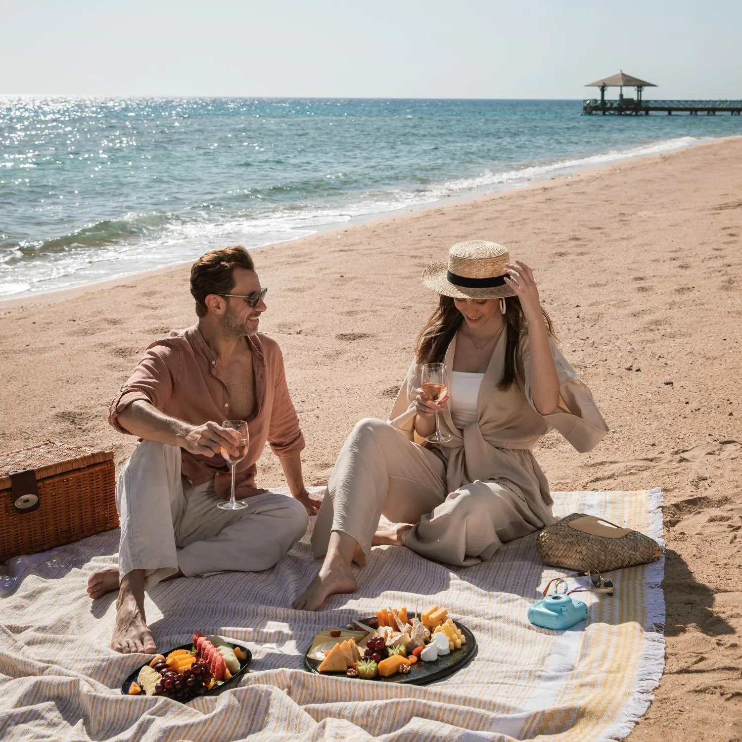 Beach in The Oberoi Beach Resort, Sahl Hasheesh
