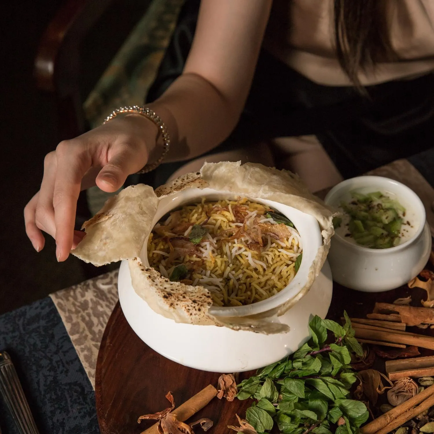 Food close-up in The Oberoi Beach Resort, Sahl Hasheesh