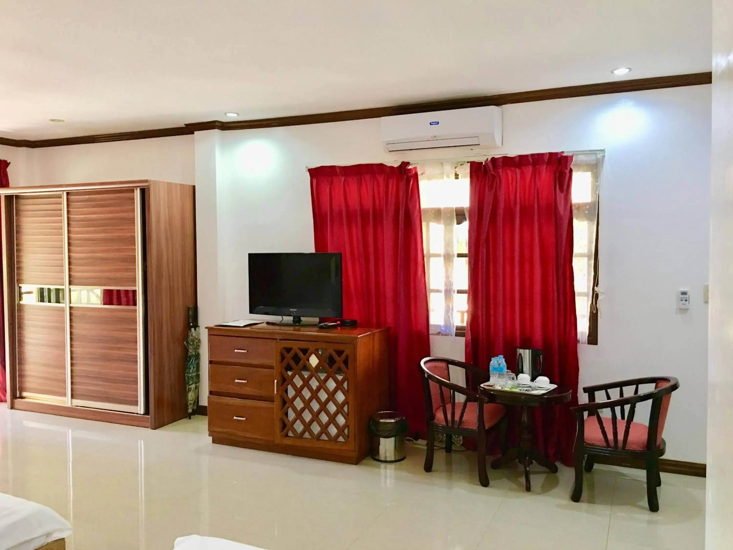 Bedroom in Anda White Beach Resort Bedroom in Anda White Beach Resort