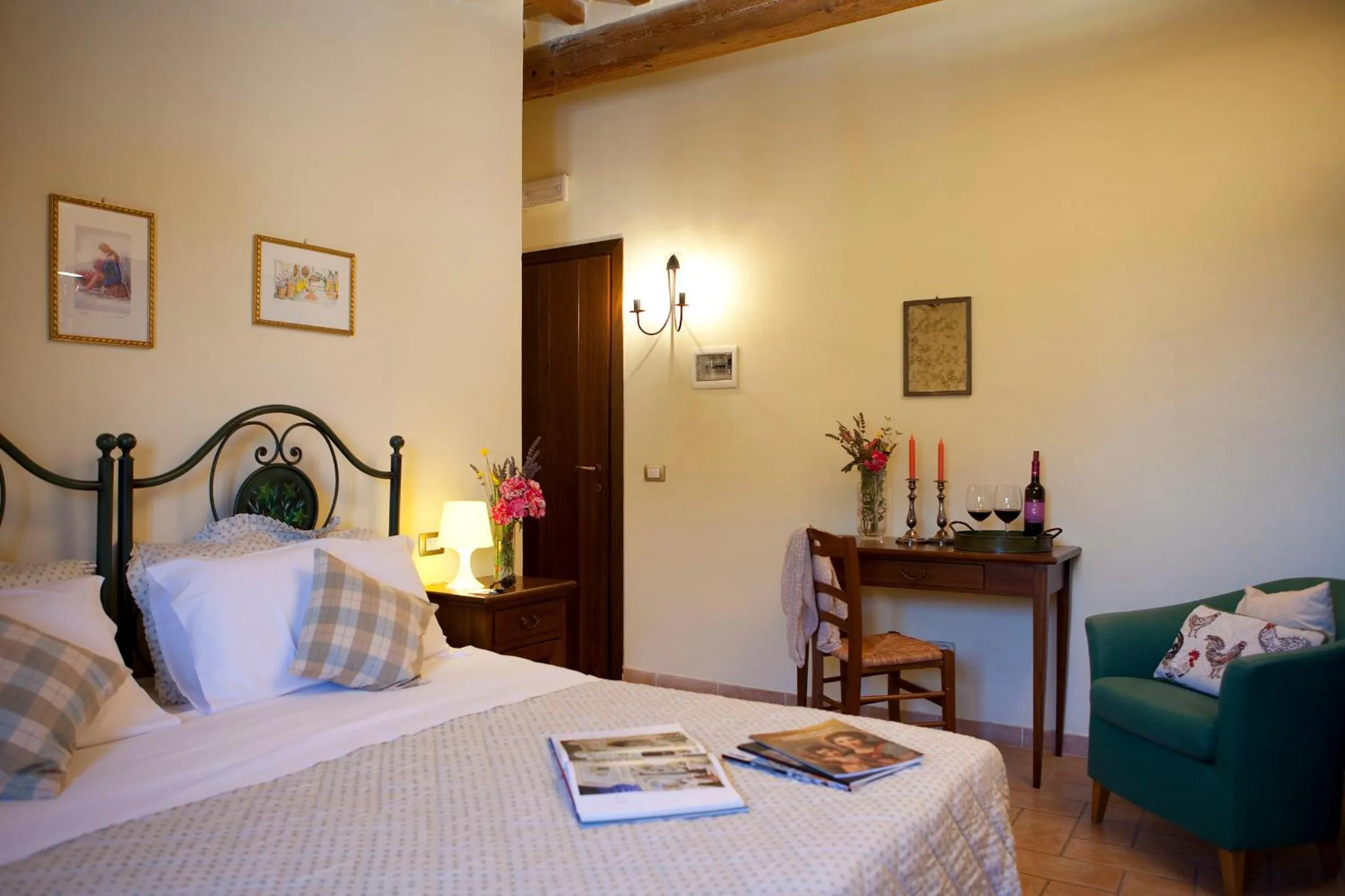 Bedroom, Bed in Parco Ducale Country House