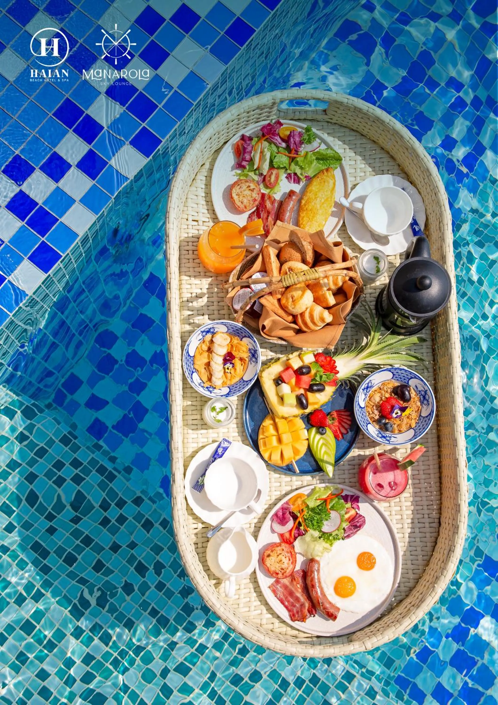 Swimming pool in HAIAN Beach Hotel & Spa