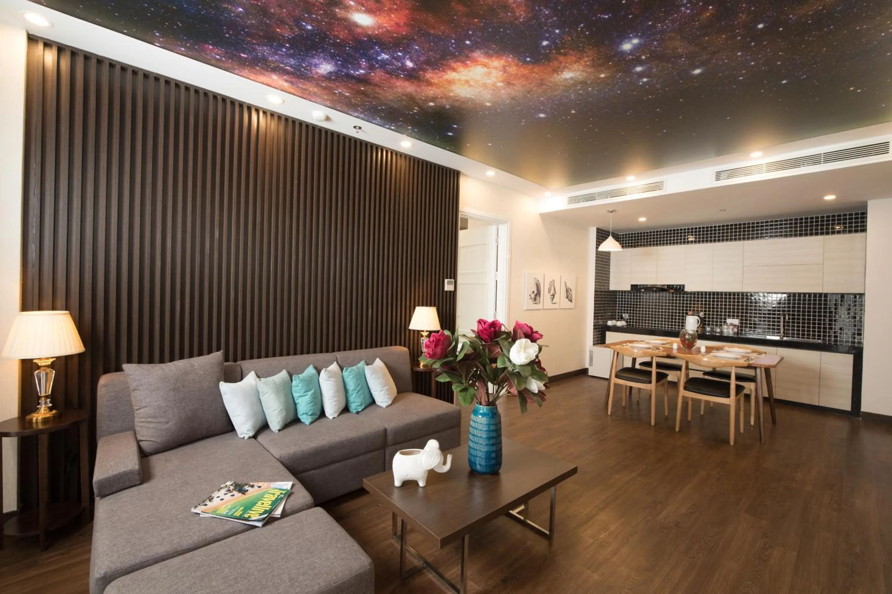 Living room in HAIAN Beach Hotel & Spa