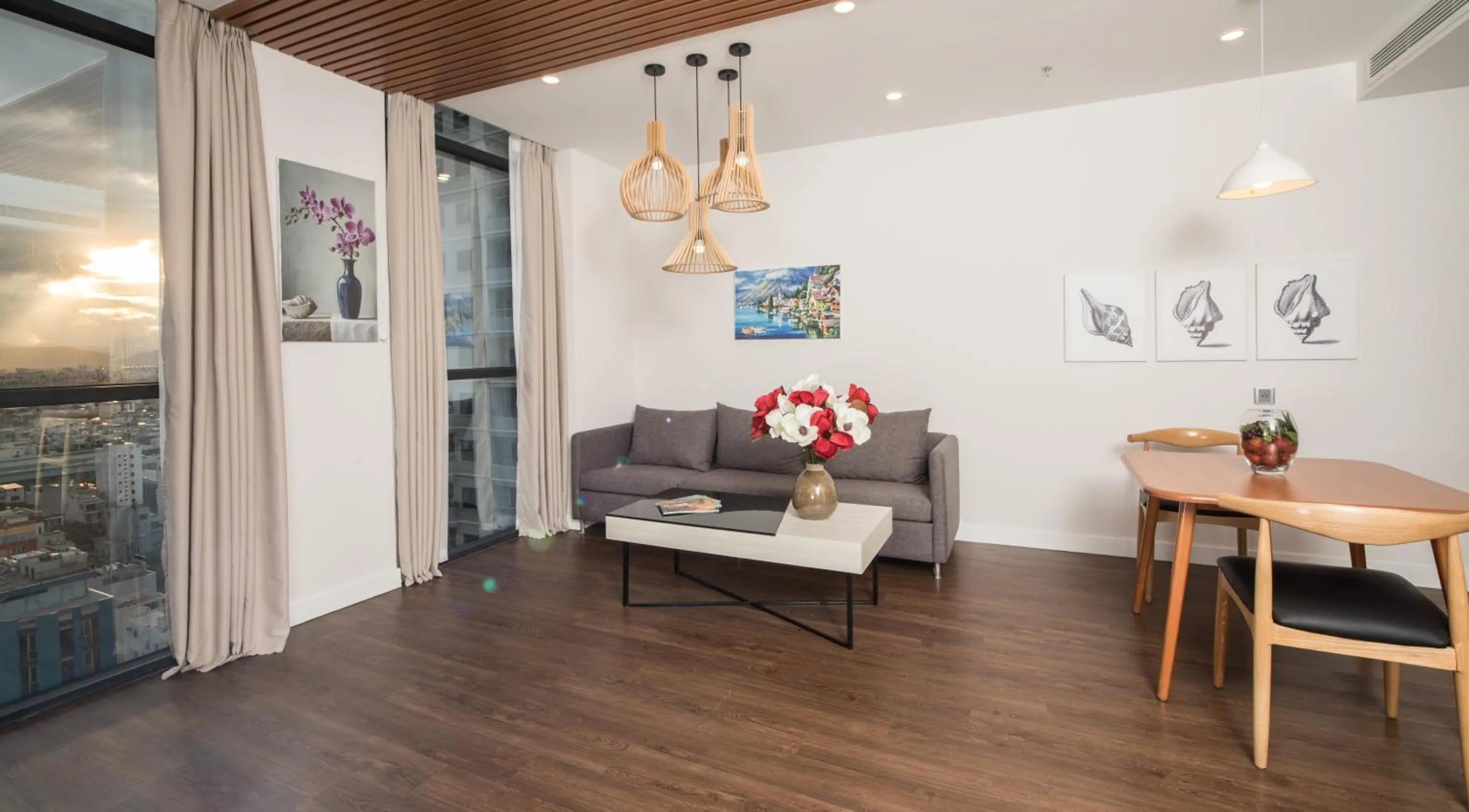 Living room in HAIAN Beach Hotel & Spa