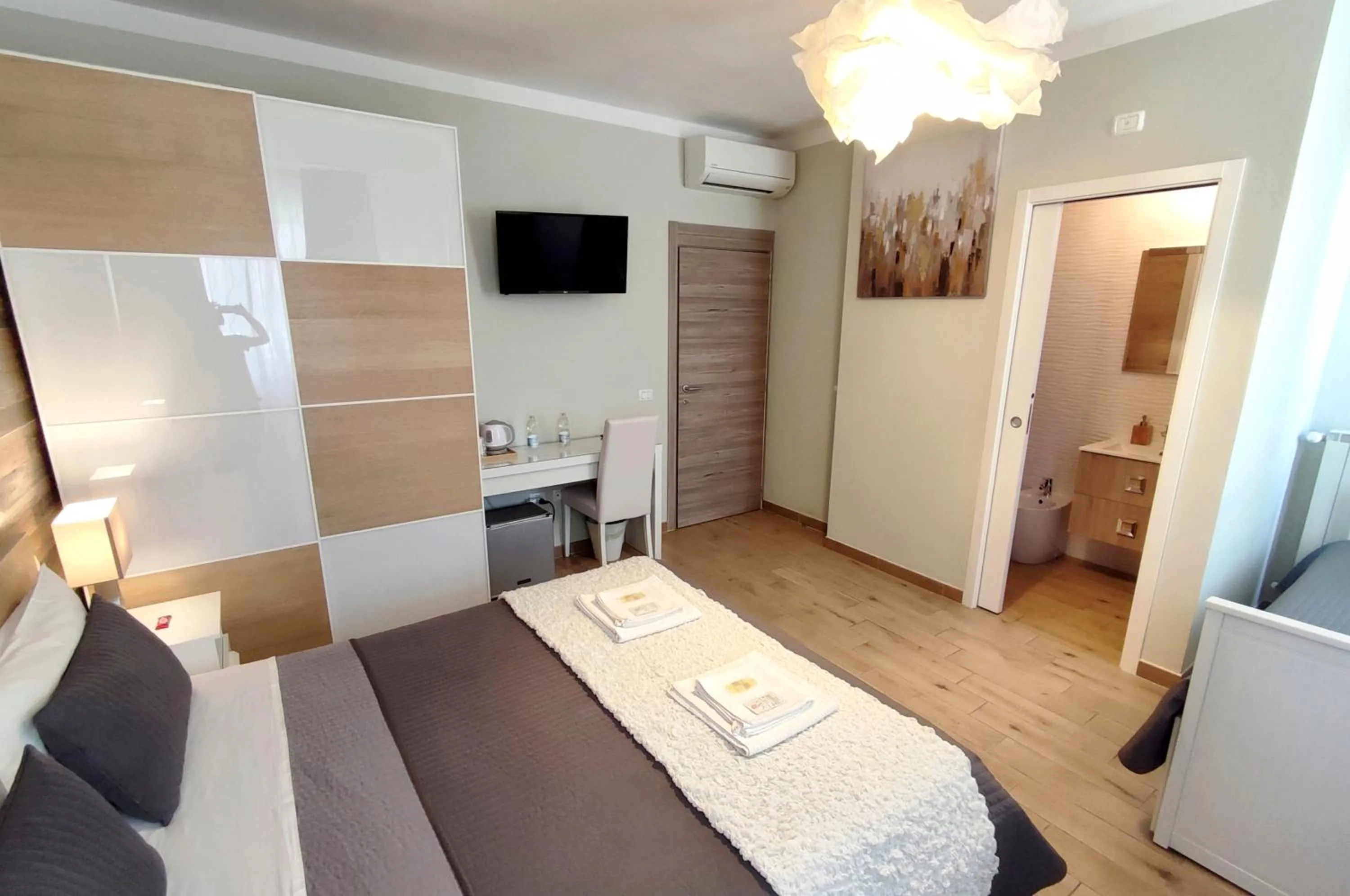 Bed in Pisa City Lodge