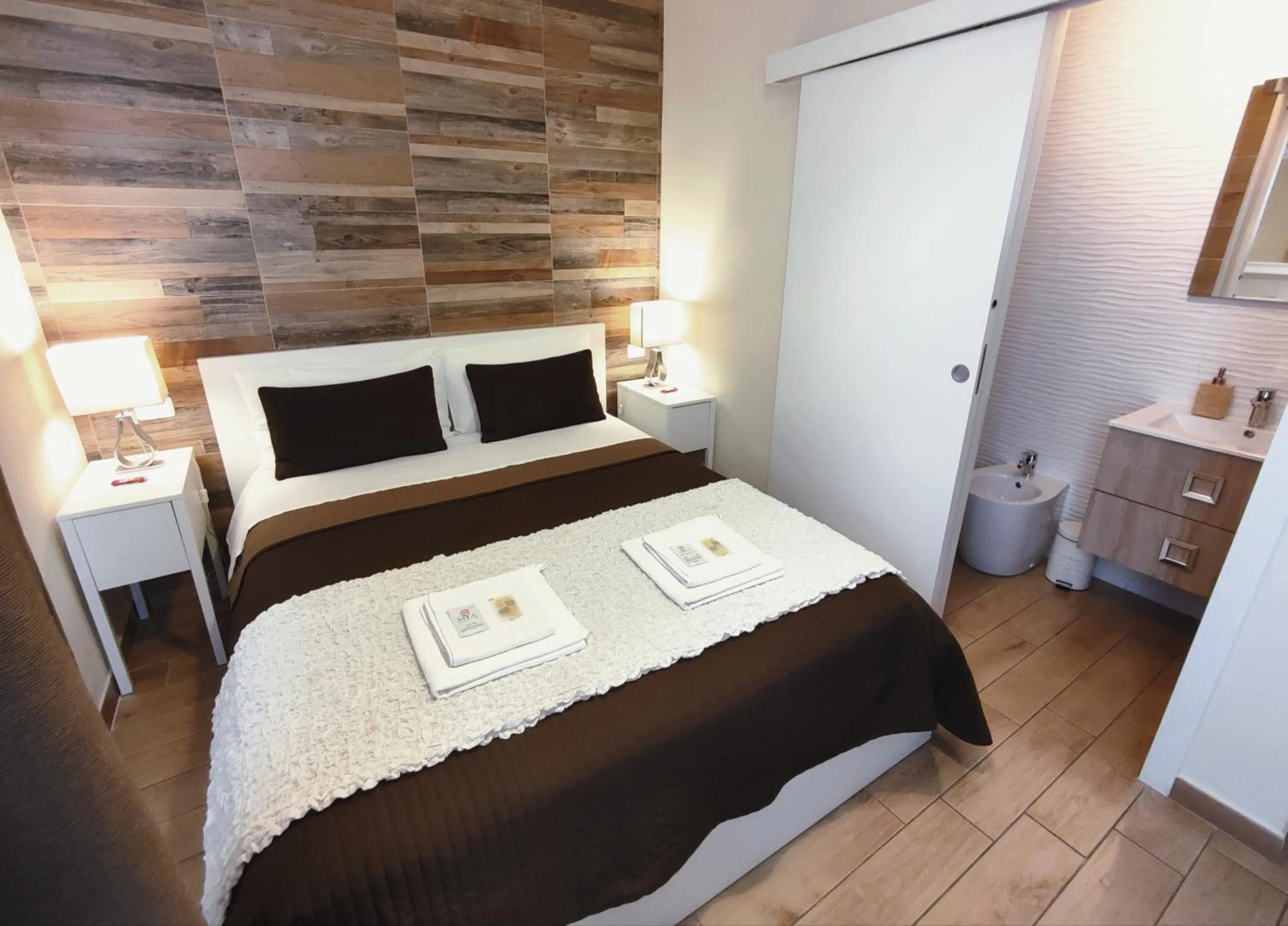 Bed in Pisa City Lodge