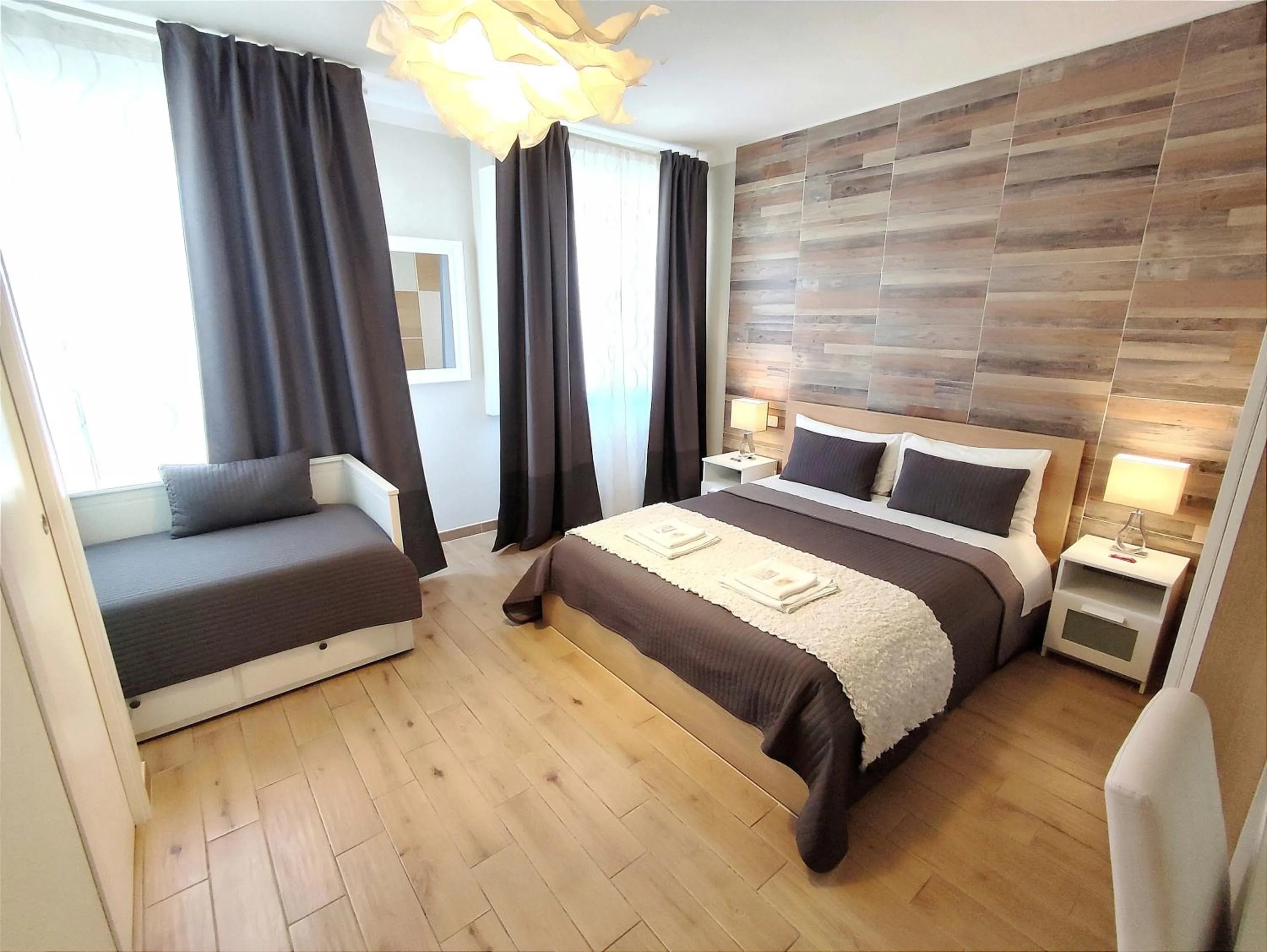 Bed in Pisa City Lodge