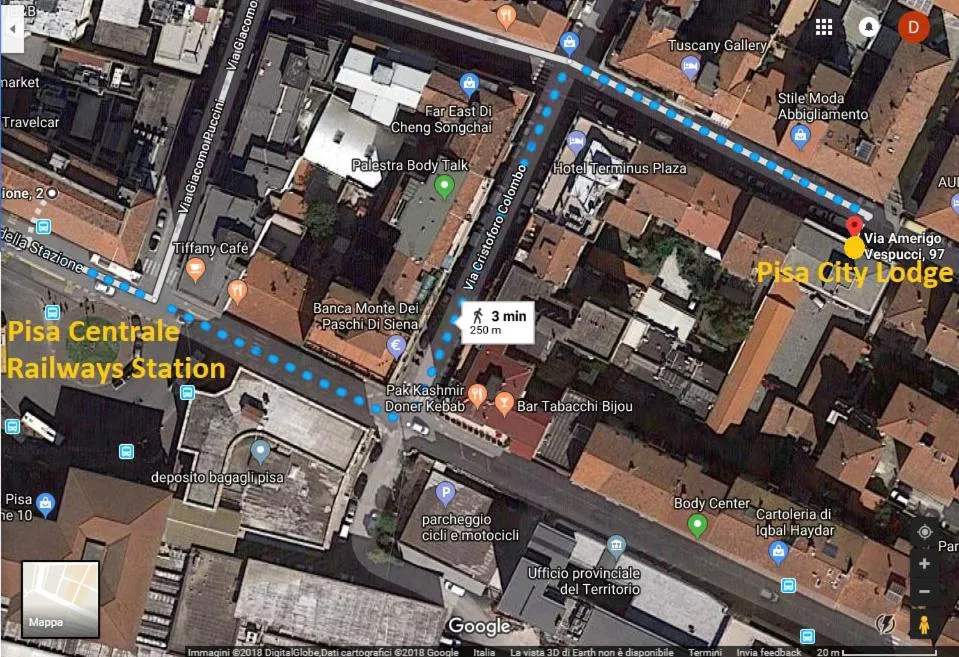 Neighbourhood in Pisa City Lodge