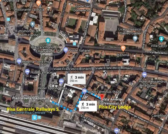 Neighbourhood in Pisa City Lodge