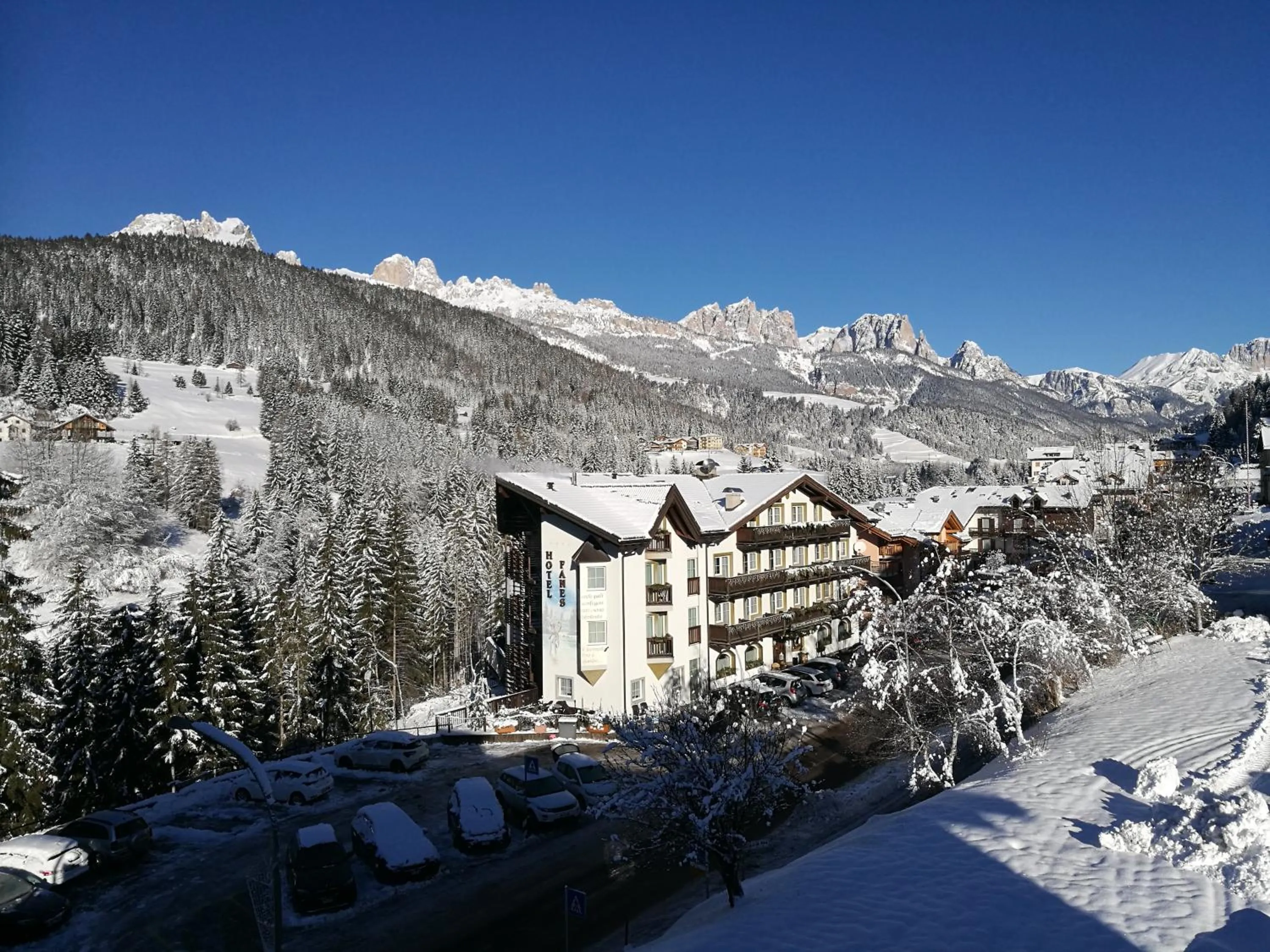 Mountain view in Hotel Fanes Suite & Spa