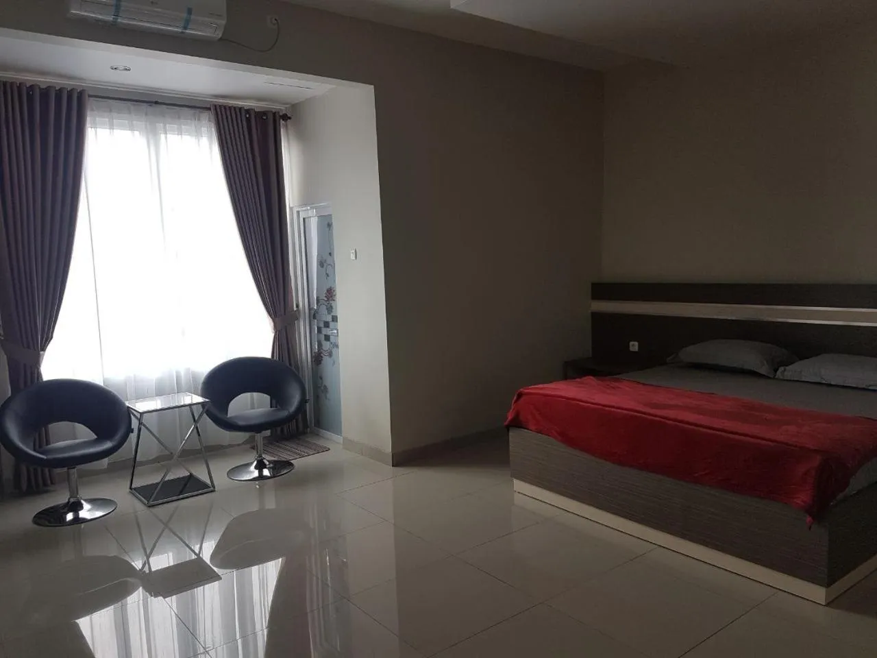 Bed in Hotel Grand Sigma