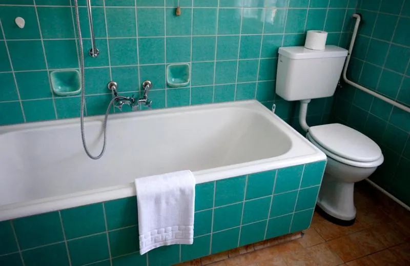 Bathroom in Hotel am Bach