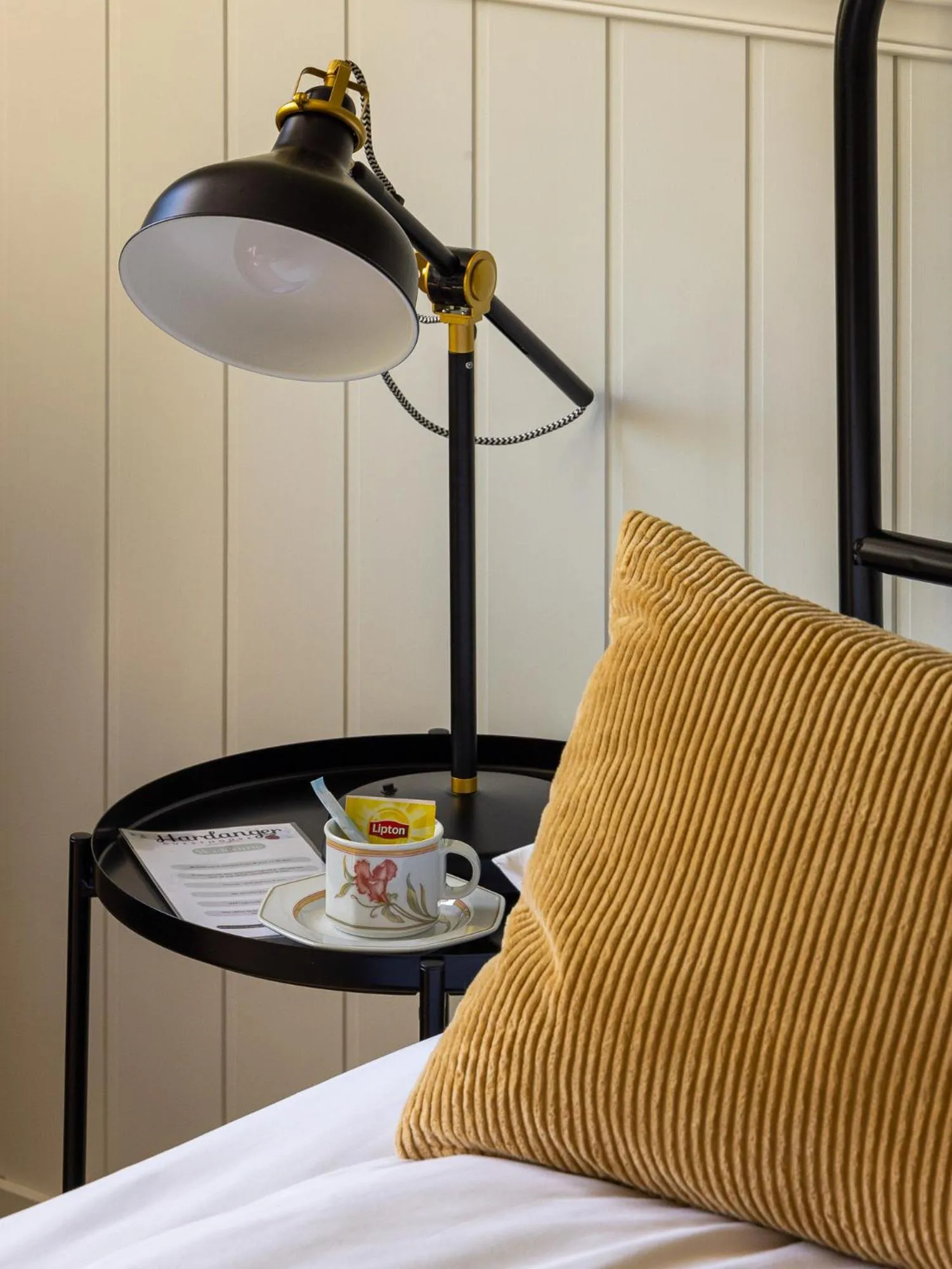 Bed in Hardanger Guesthouse