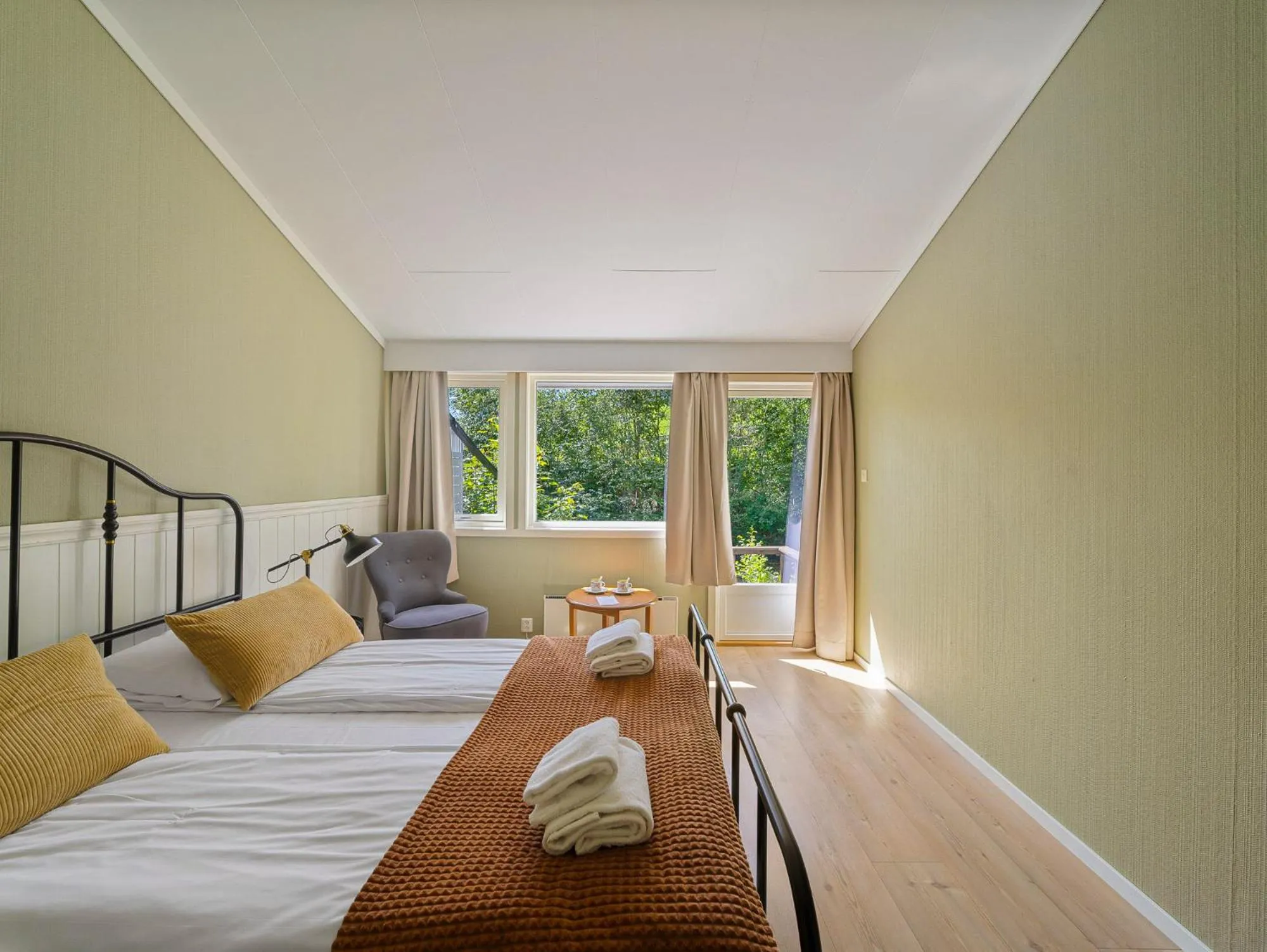 Bed in Hardanger Guesthouse