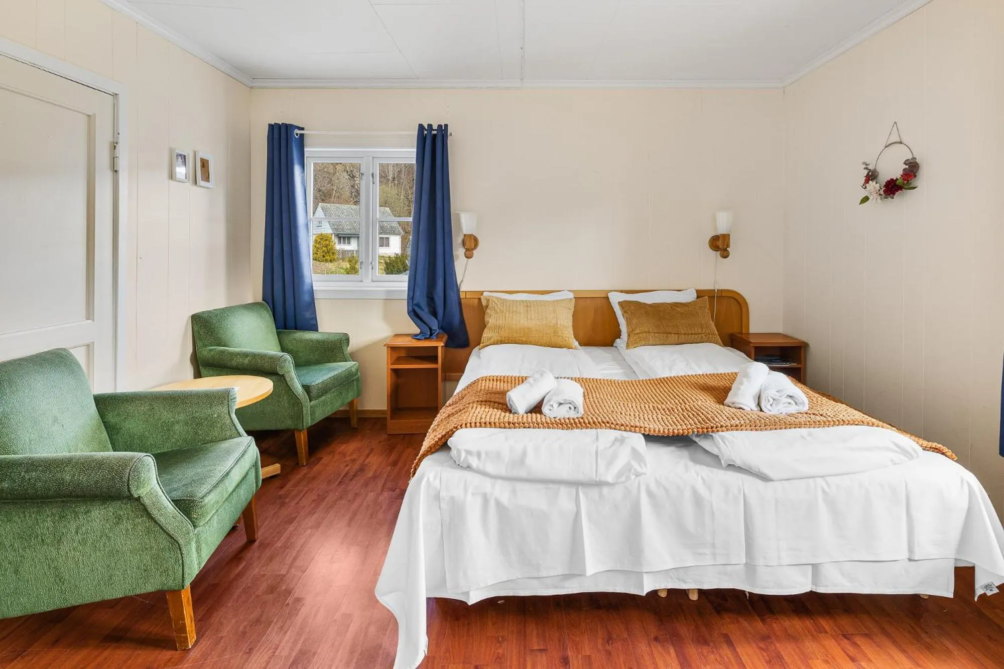 Bed in Hardanger Guesthouse