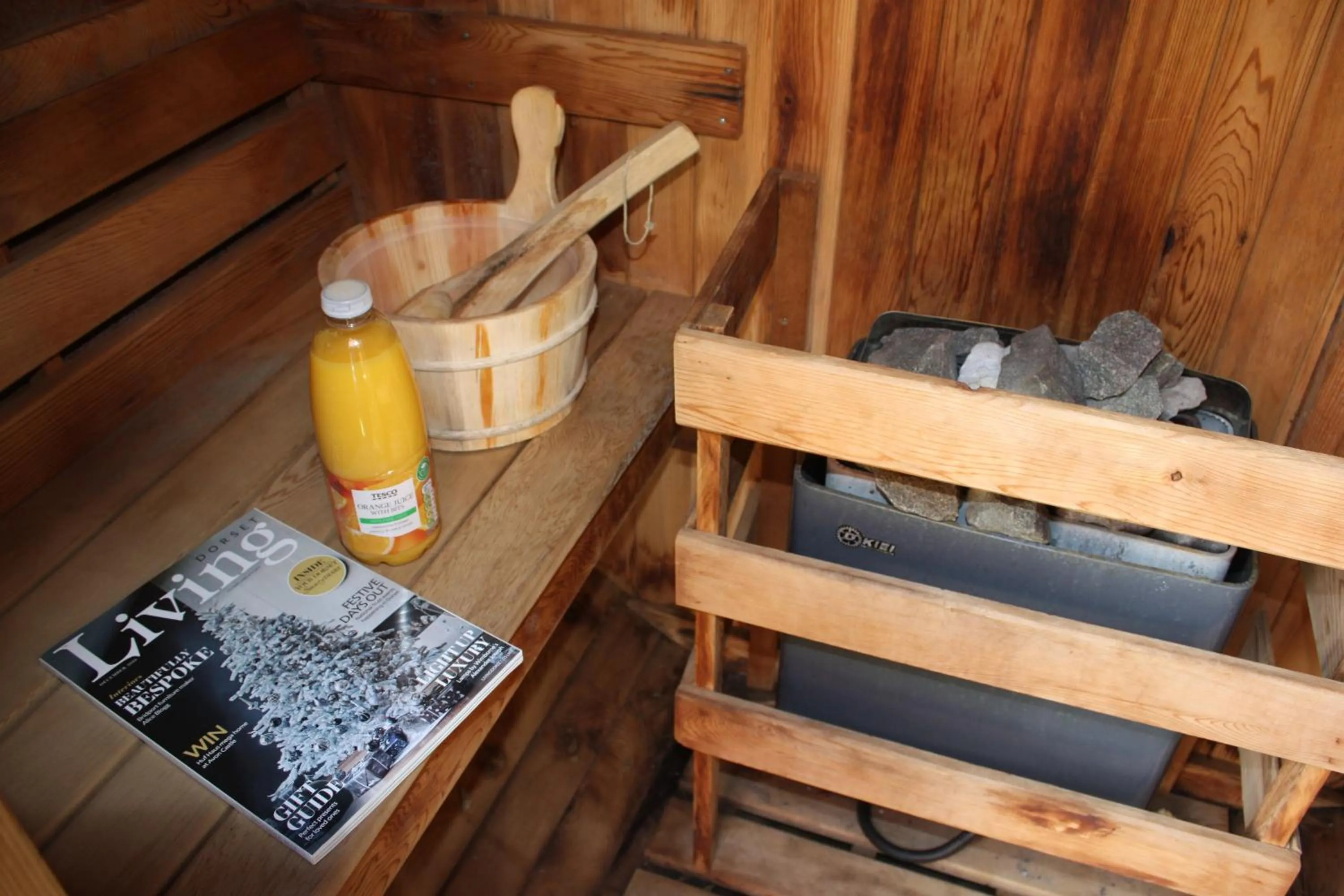 Sauna in Holiday Home Hot Tub & Sauna