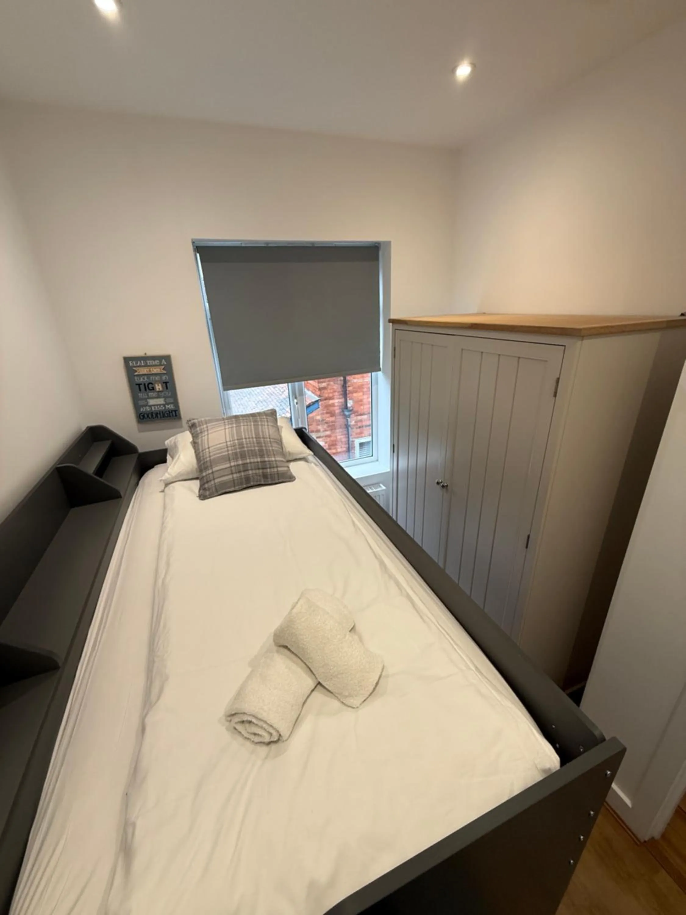 Bed in Holiday Home Hot Tub & Sauna