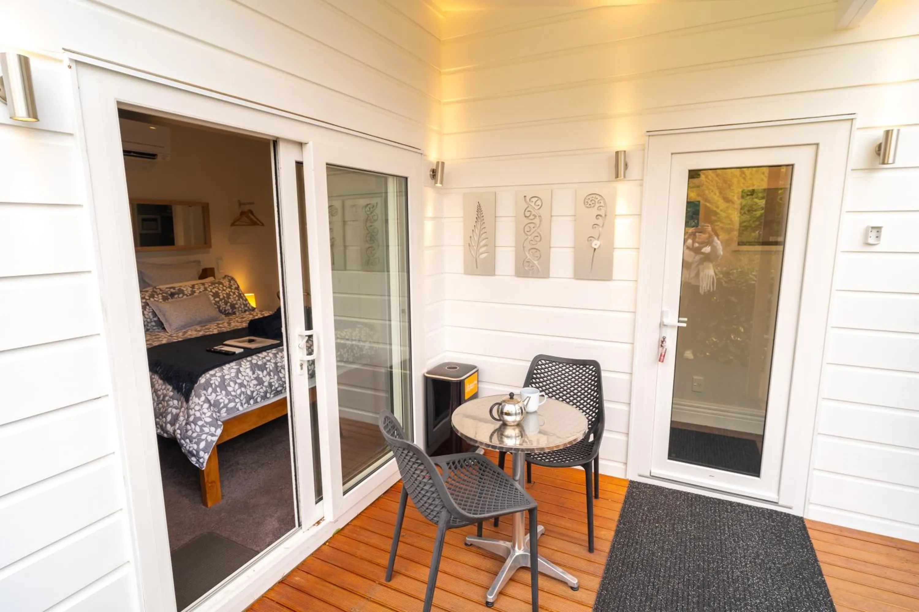 Patio in Two Rivers Ohakune - Boutique Bed and Breakfast