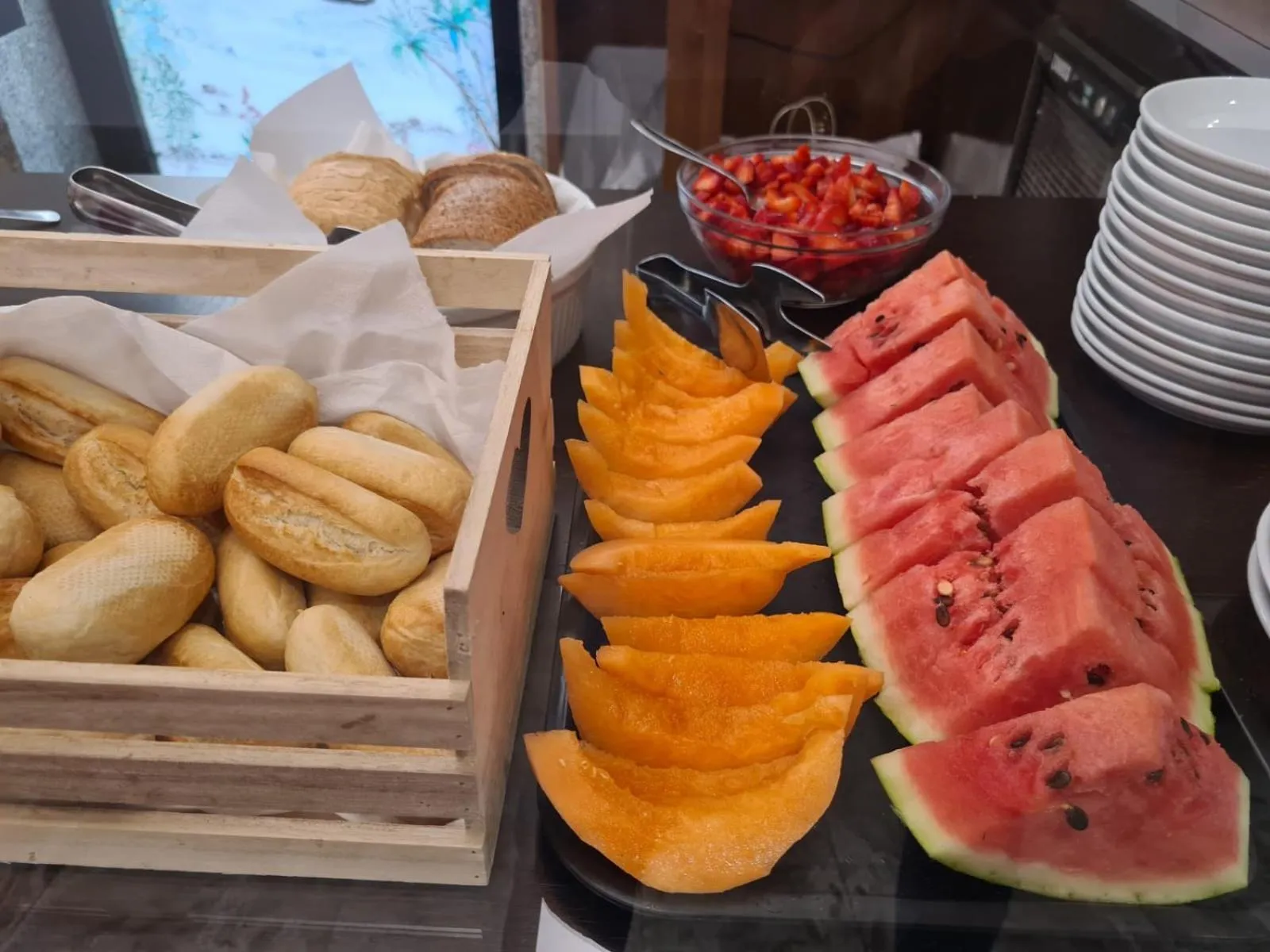 Breakfast in Hotel Ragno D'Oro