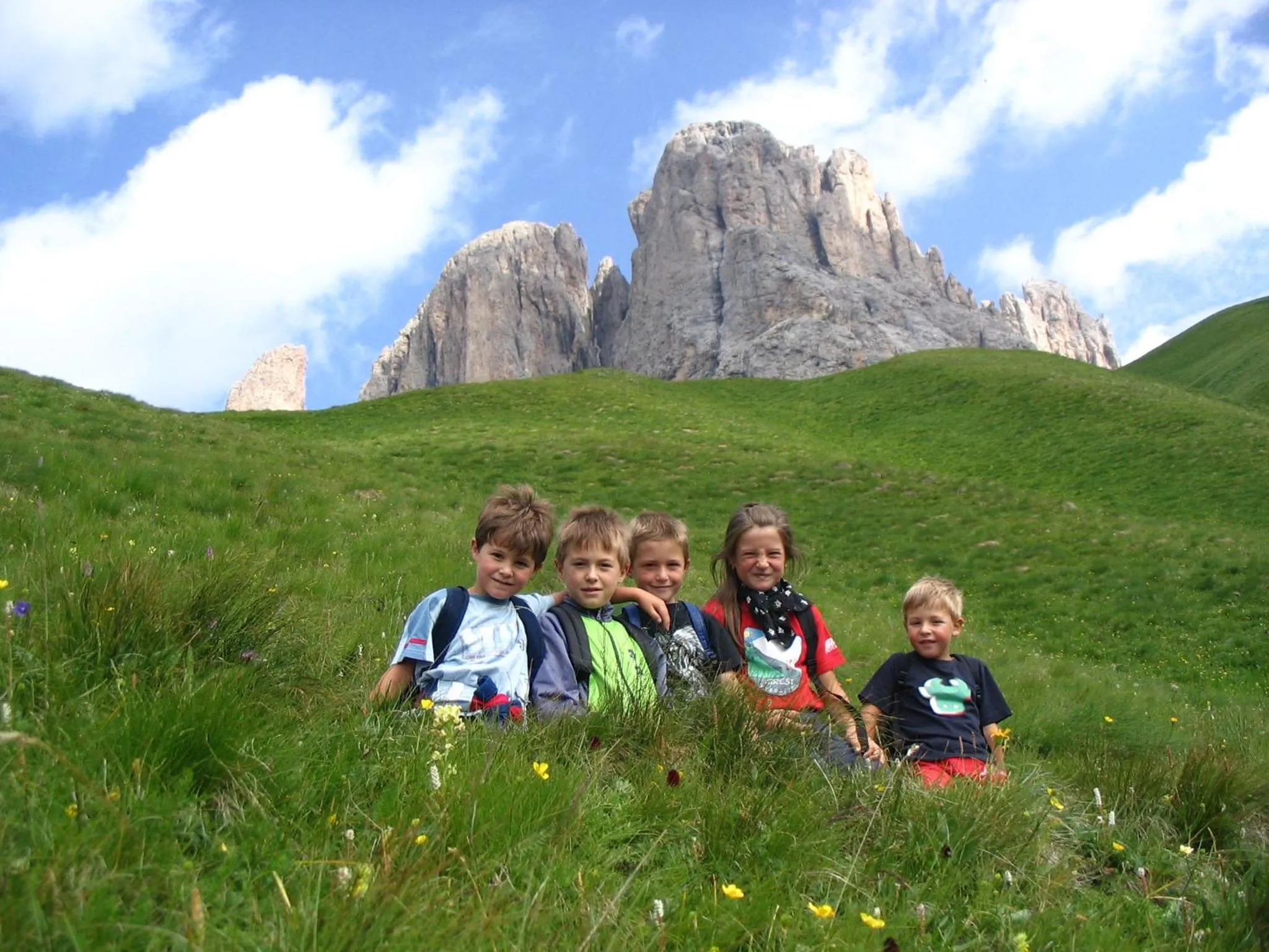 Children play ground in Cimon Dolomites Hotel