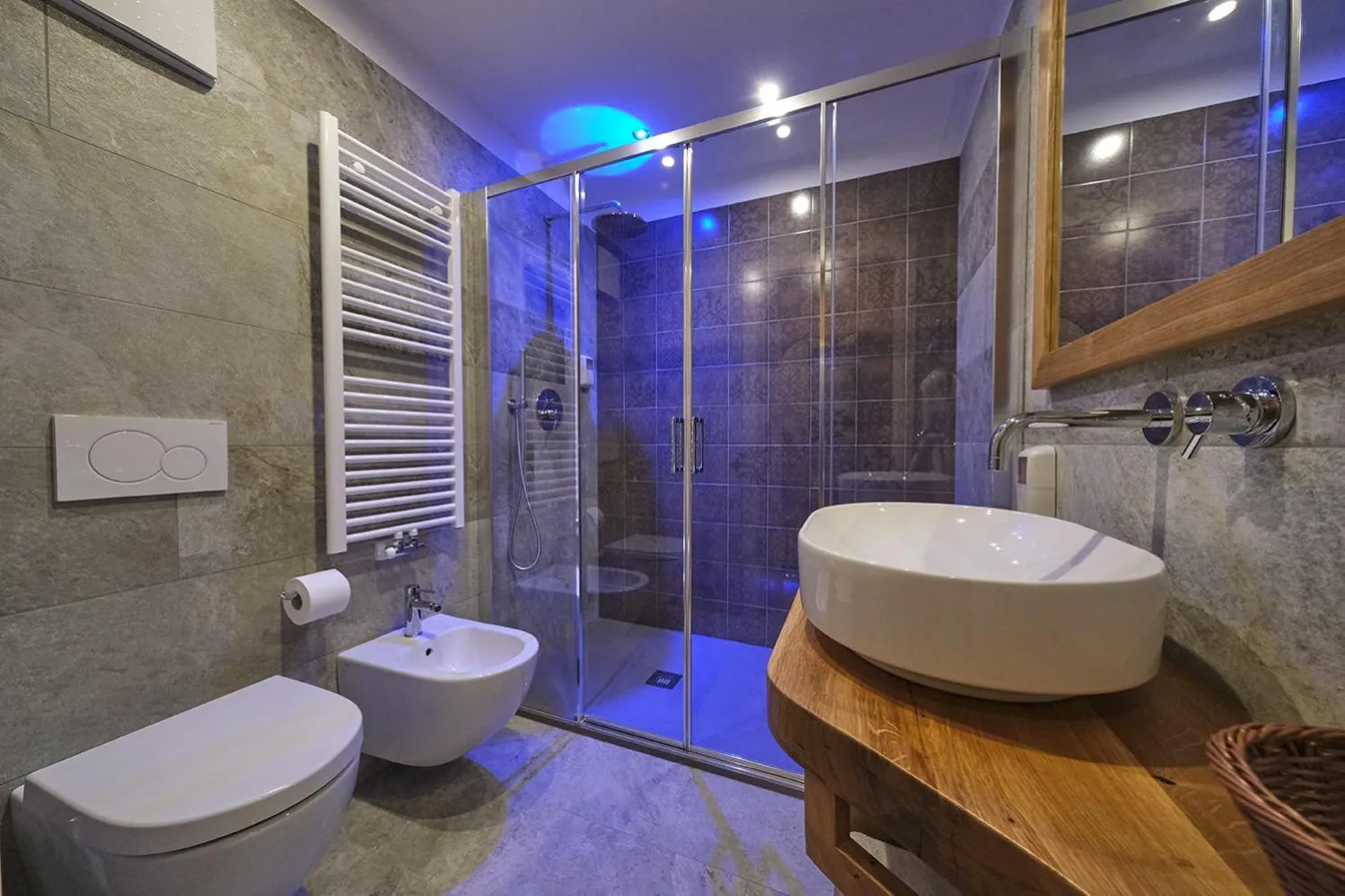 Bathroom in Cimon Dolomites Hotel