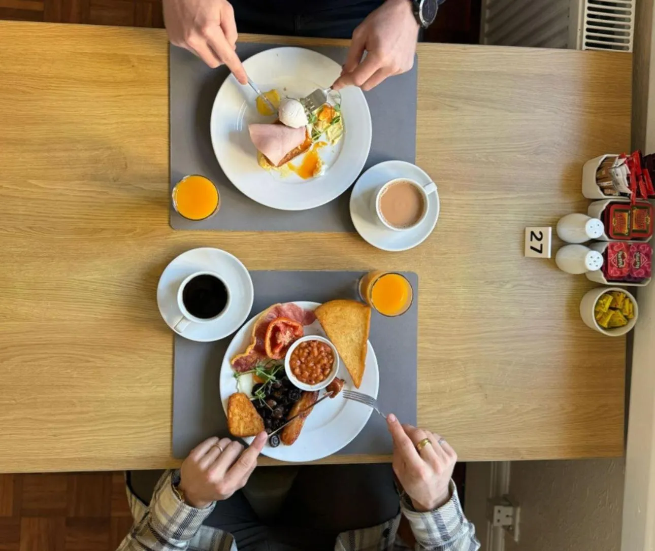 Breakfast in Clarence House Hotel