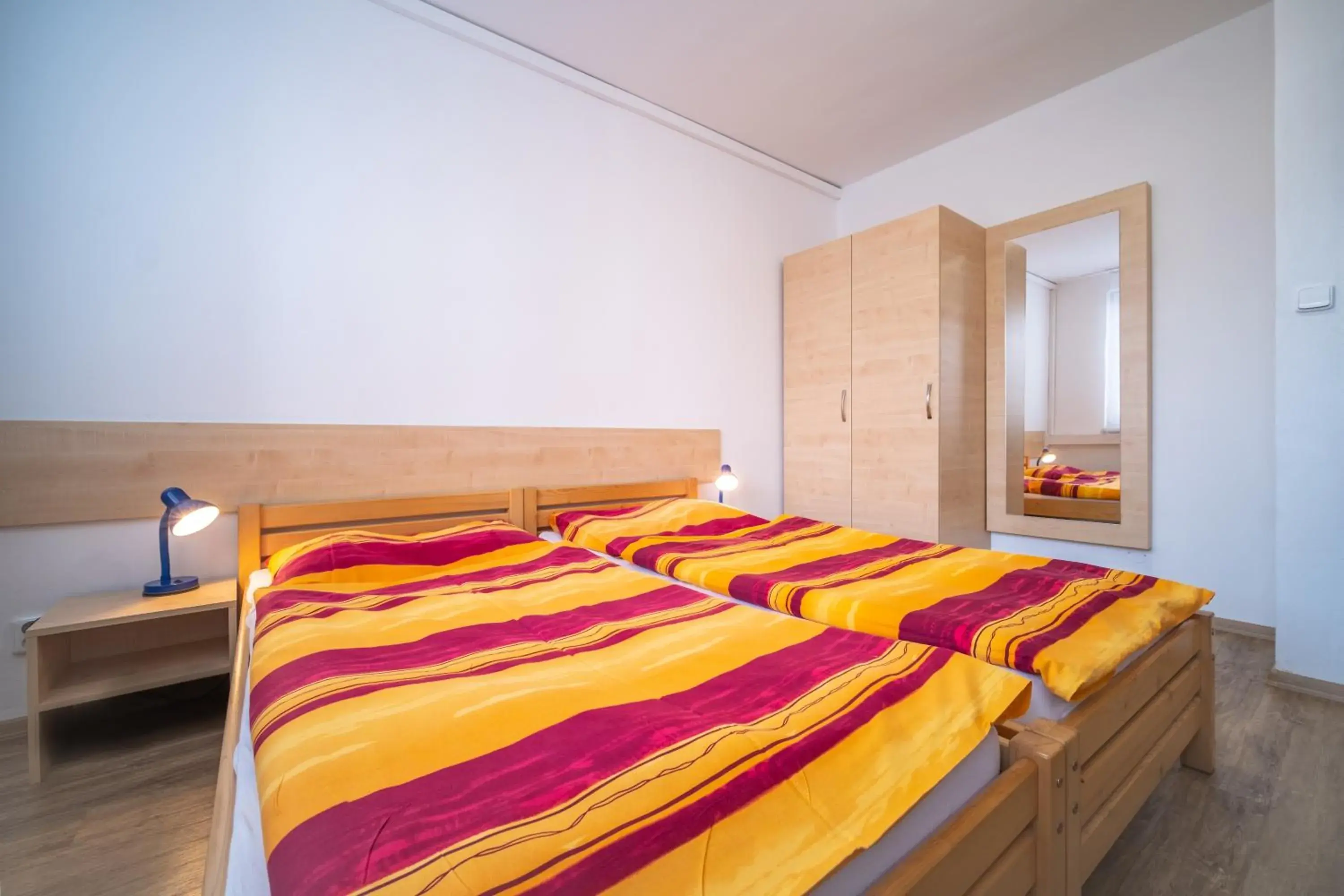 Twin Room with Shared Bathroom in Hotel U Nádraží Twin Room with Shared Bathroom in Hotel U Nádraží