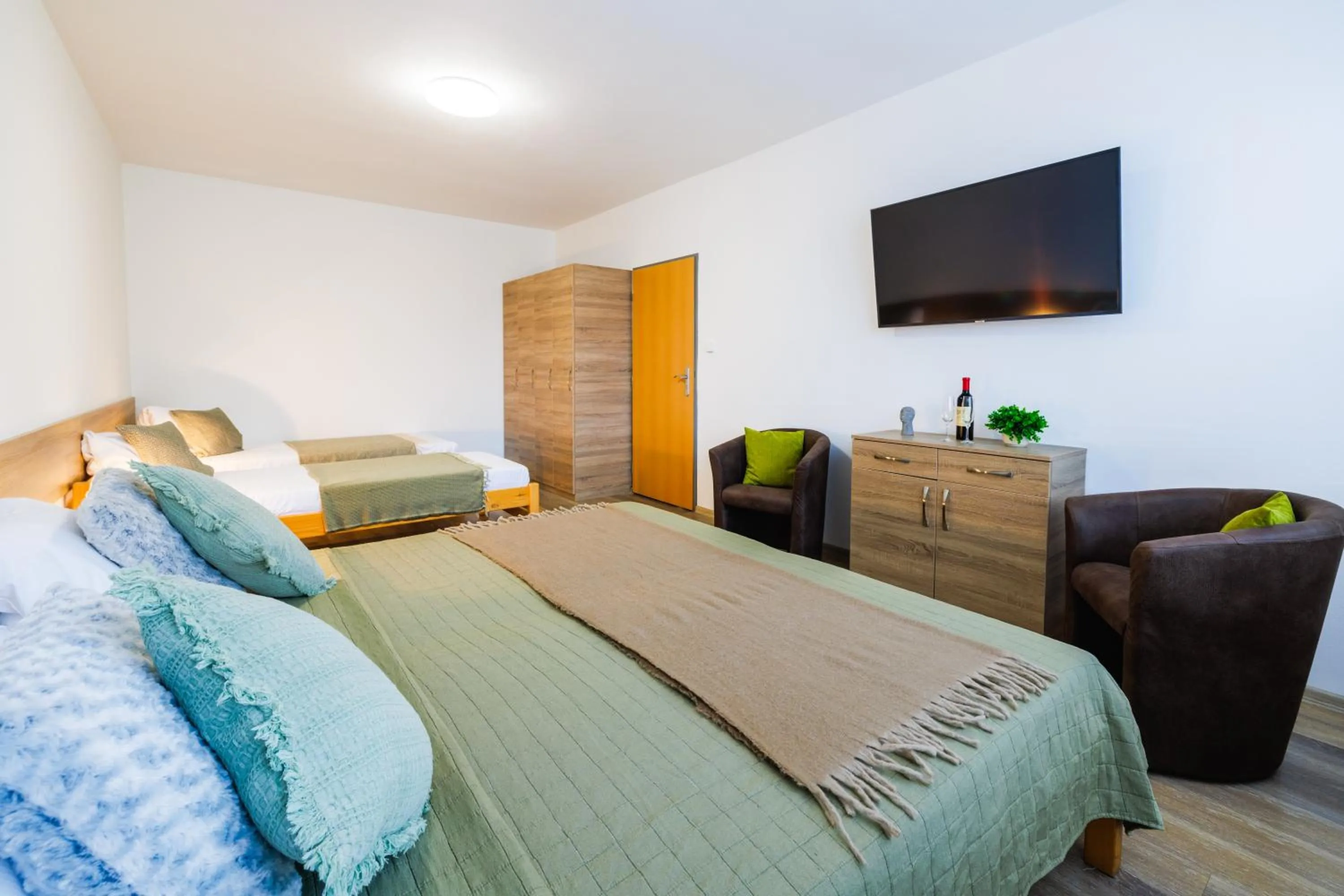 Bed in Hotel U Nádraží