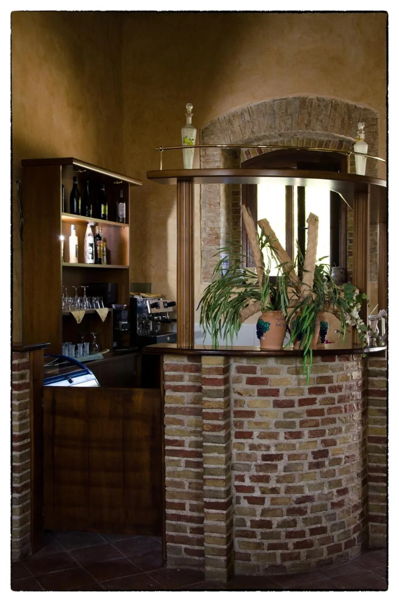 Communal lounge/ TV room in Agriturismo Sant'Agata