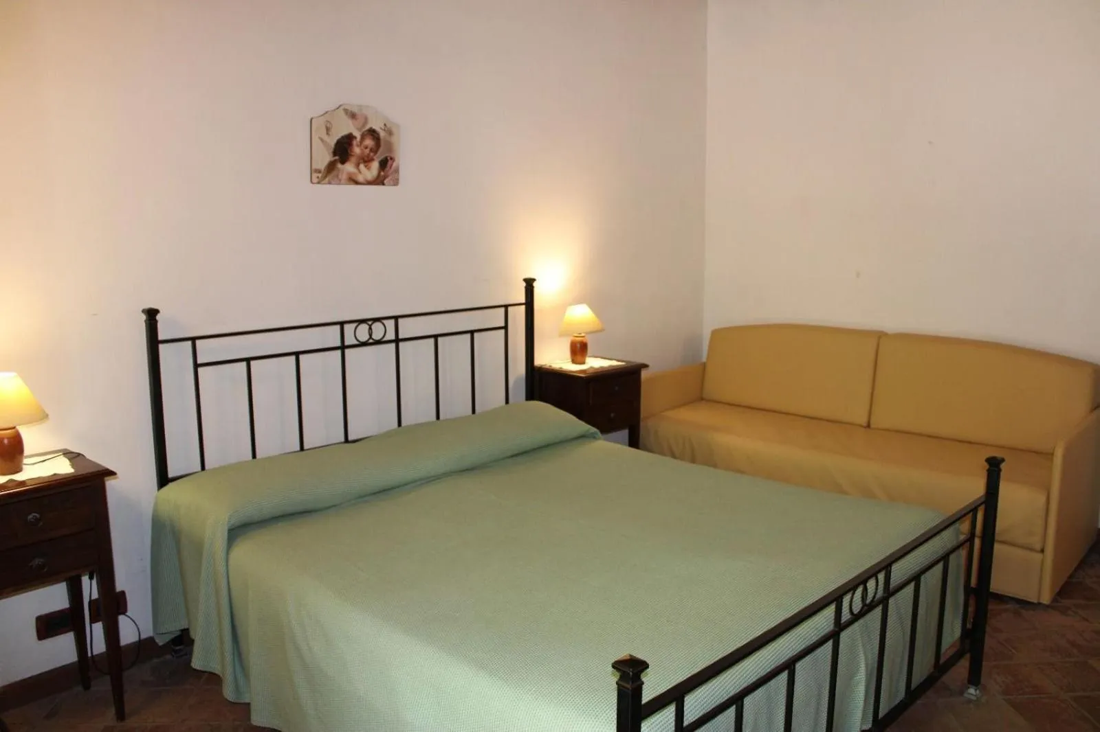 Bedroom in Agriturismo Sant'Agata