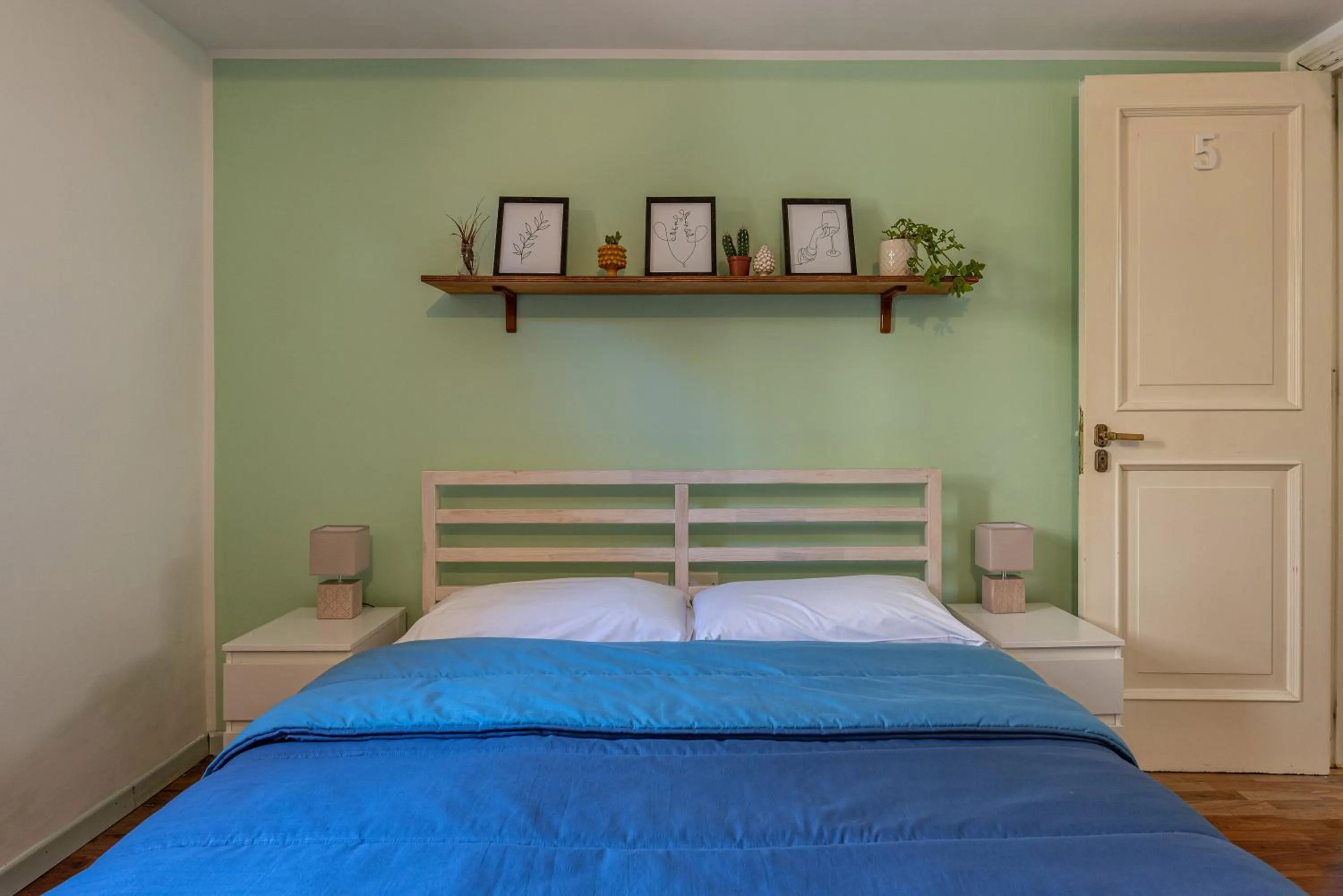 Bedroom, Bed in Bouganville Home Mondello