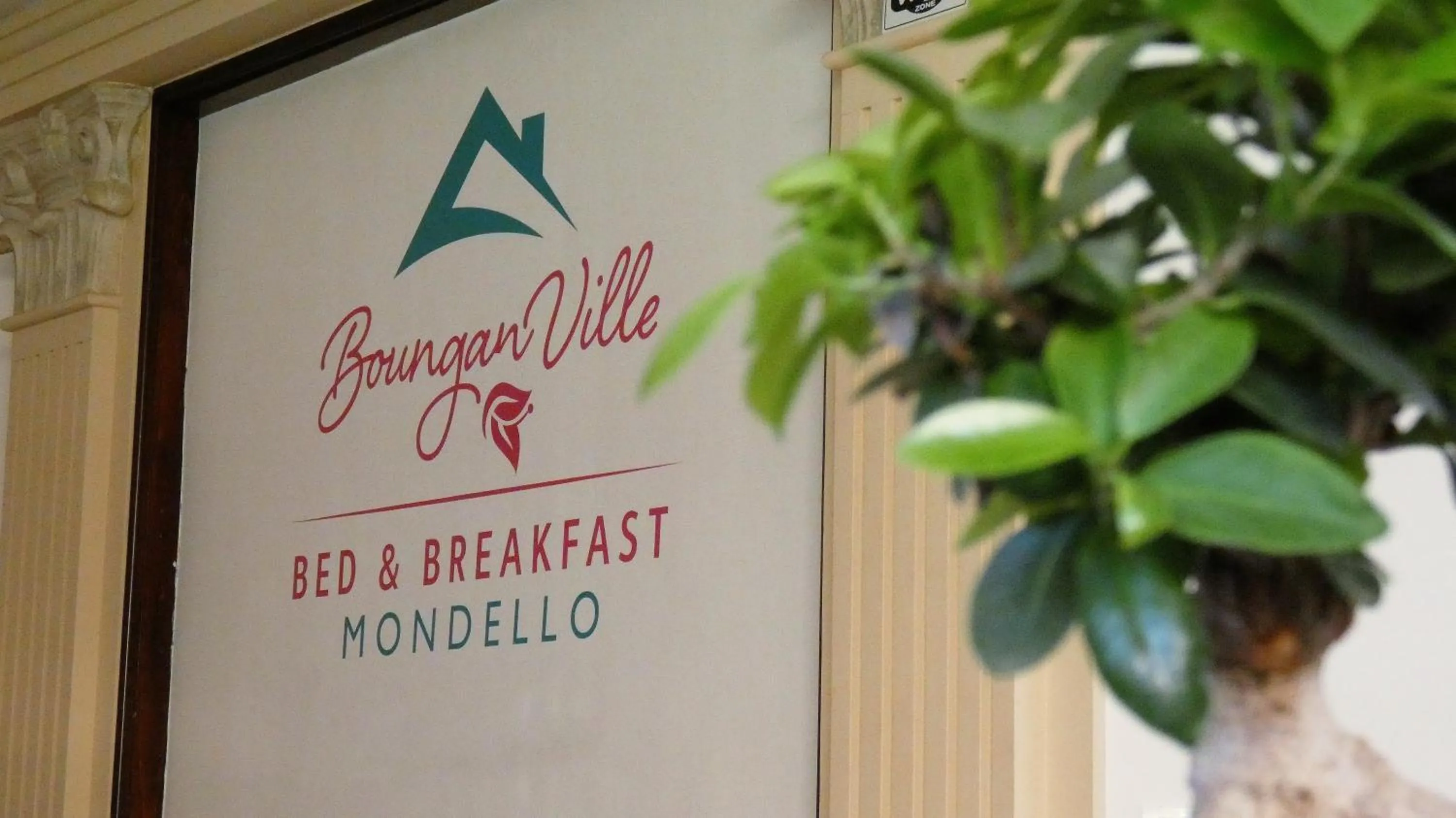 Logo/Certificate/Sign in Bouganville Home Mondello