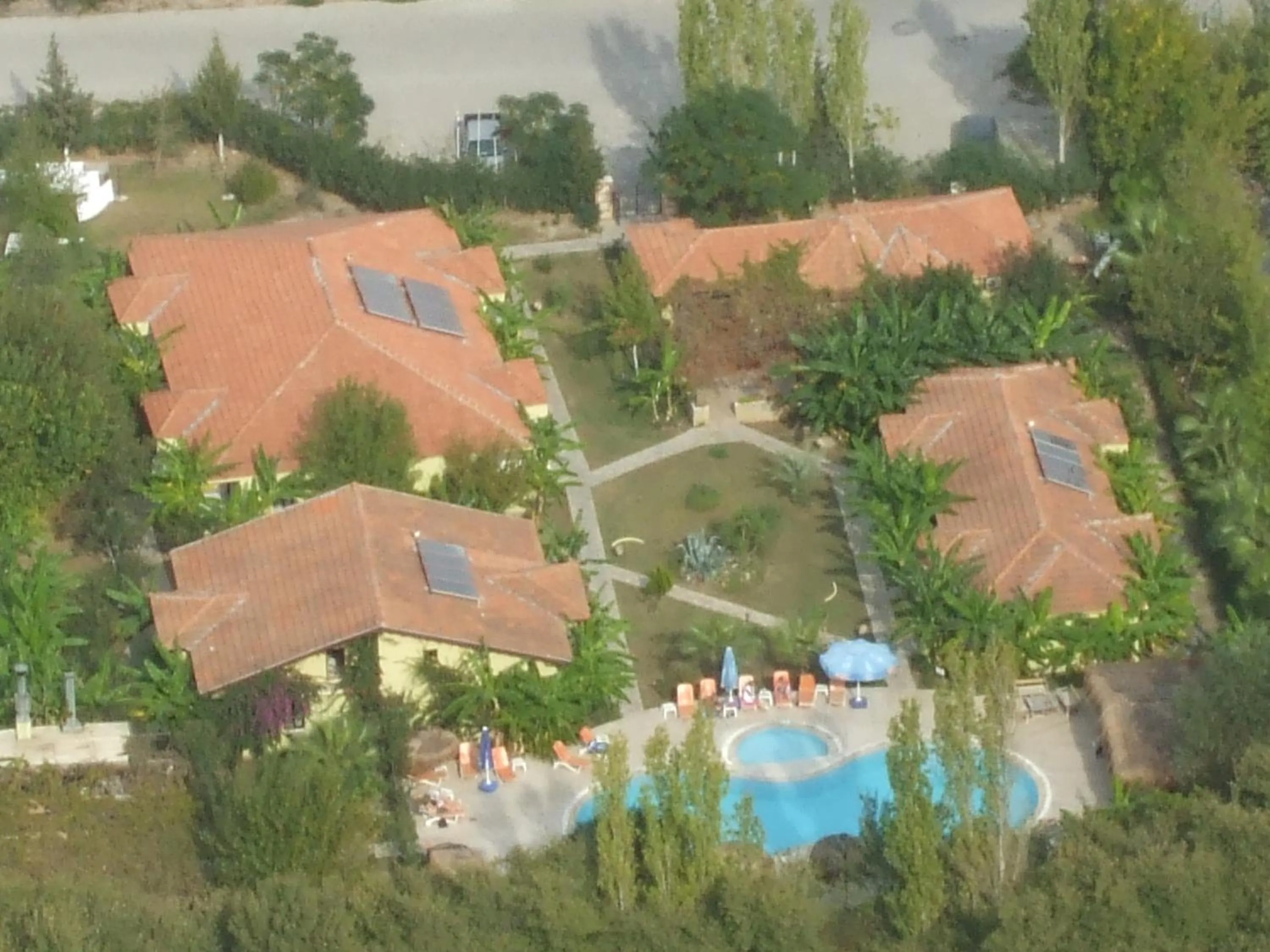 Bird's eye view in Hotel Riverside