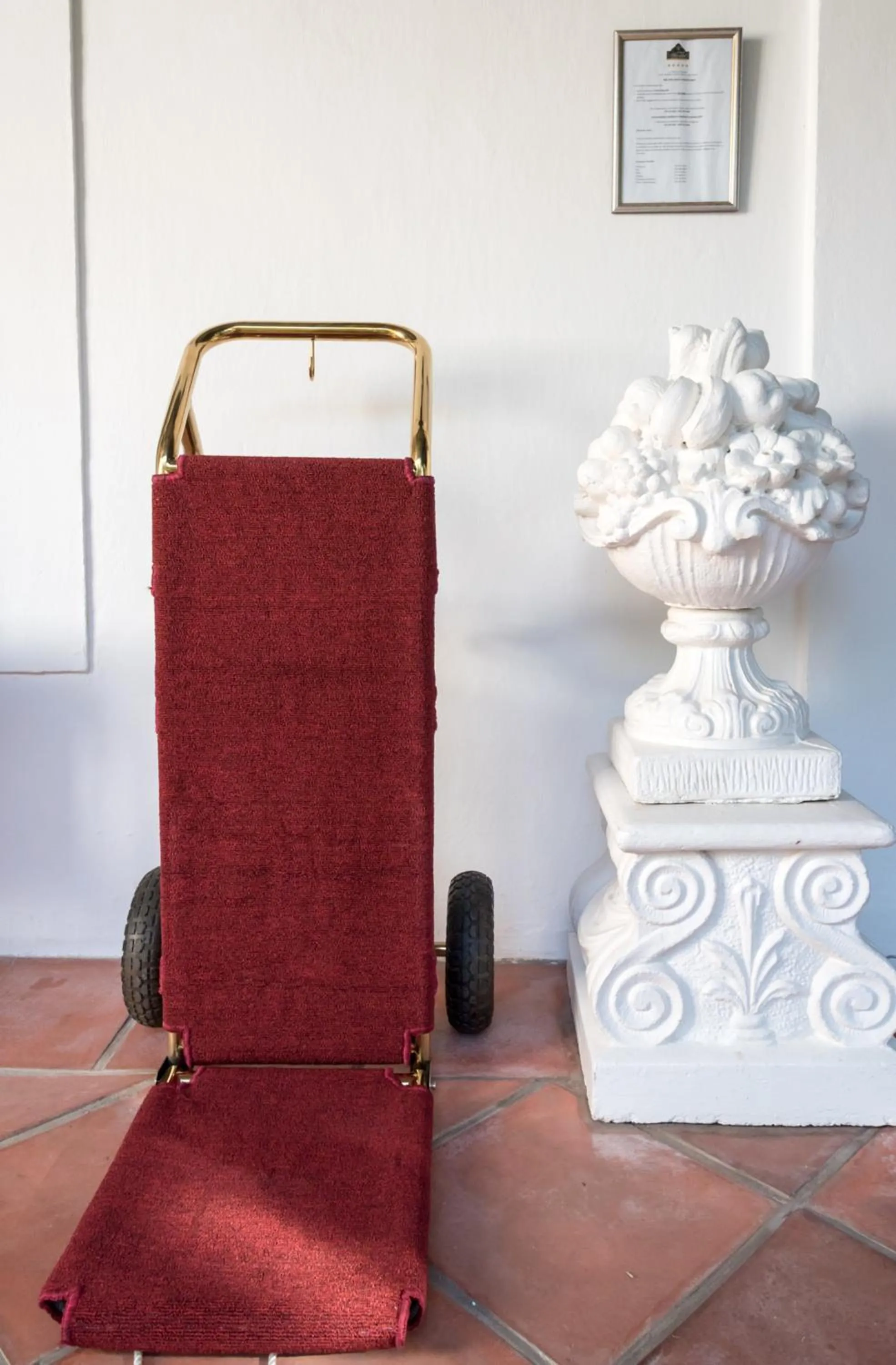 Lobby or reception in Le Manoir de Brendel