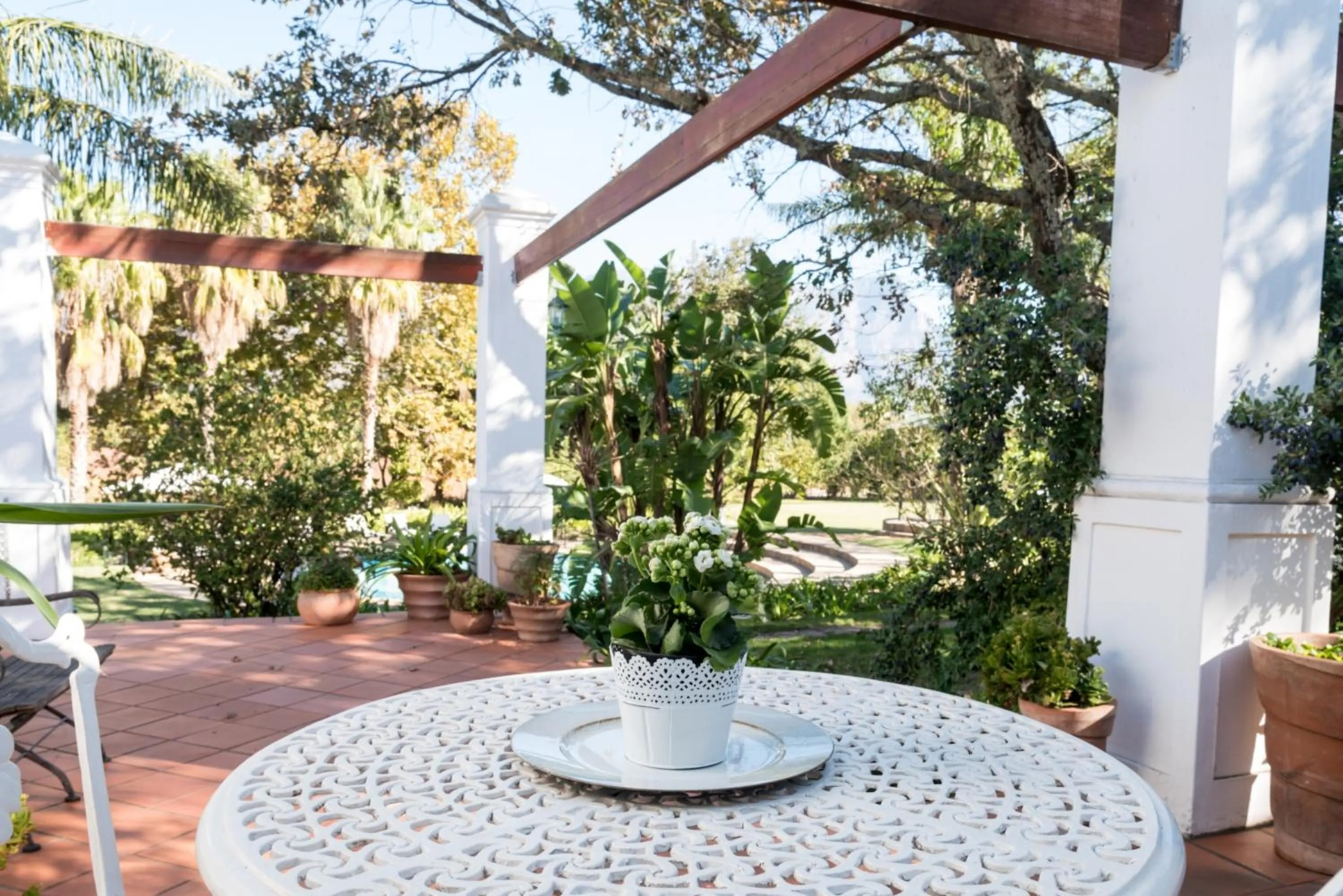 Patio in Le Manoir de Brendel