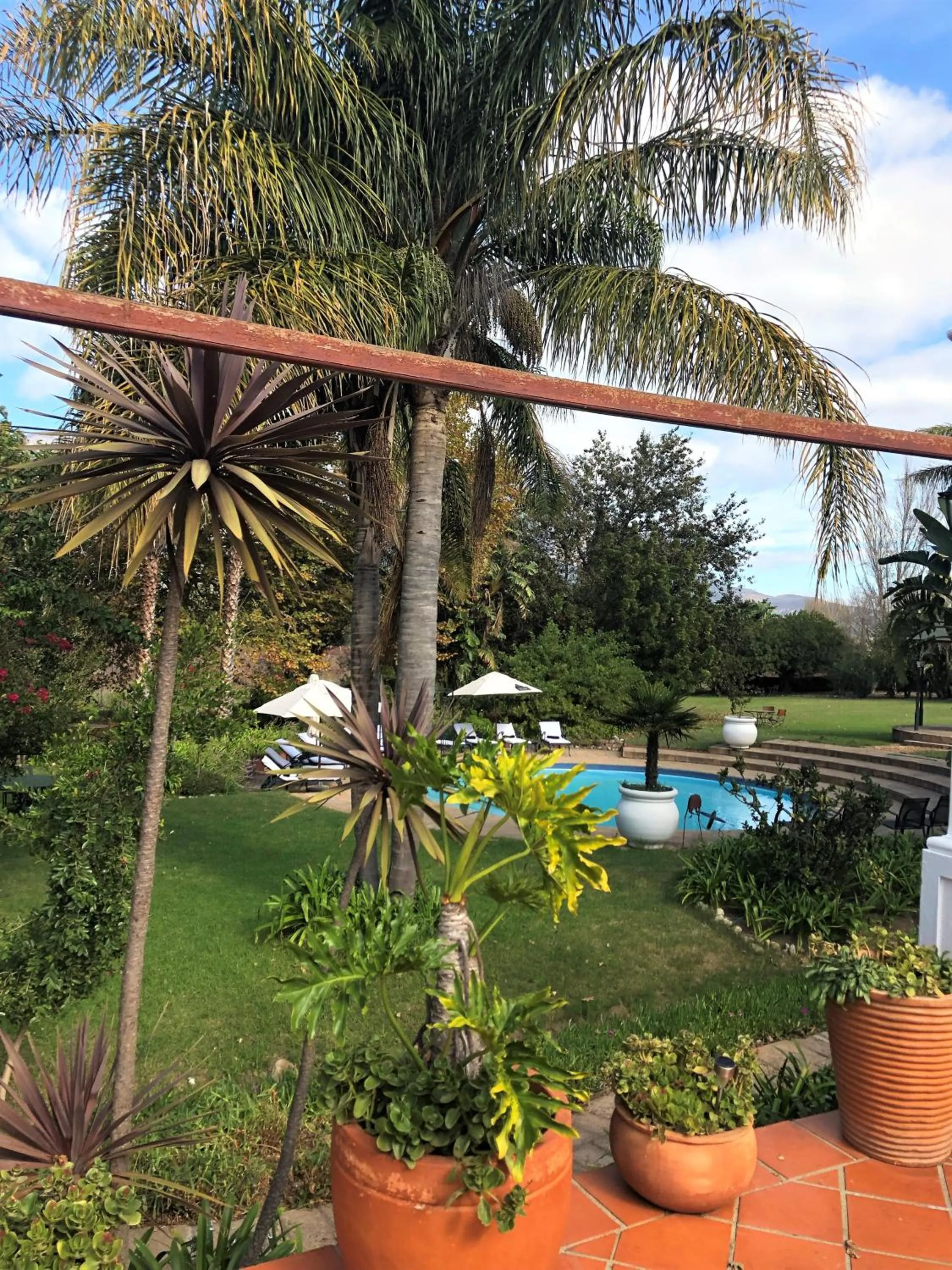 Garden in Le Manoir de Brendel