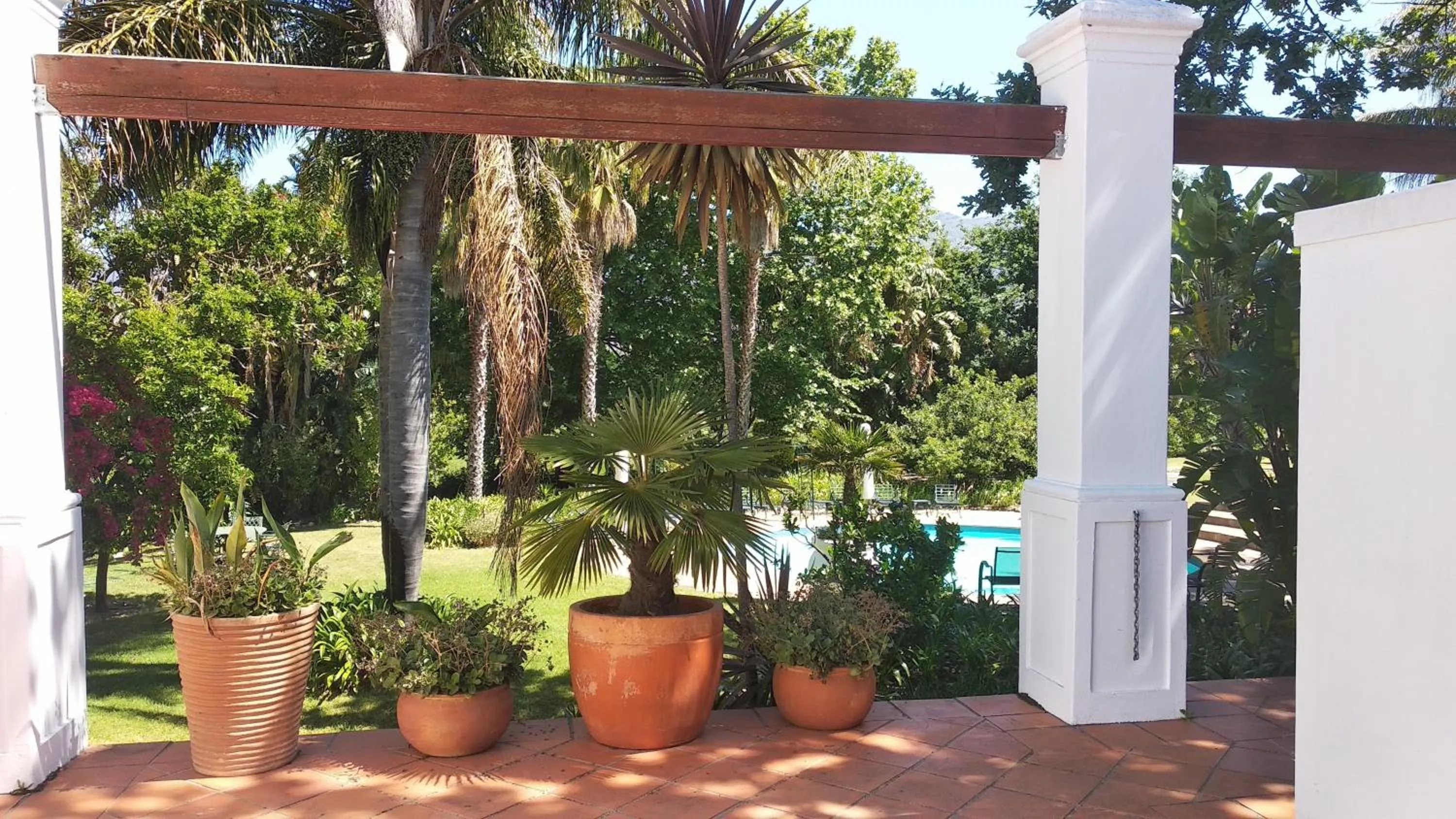Patio in Le Manoir de Brendel