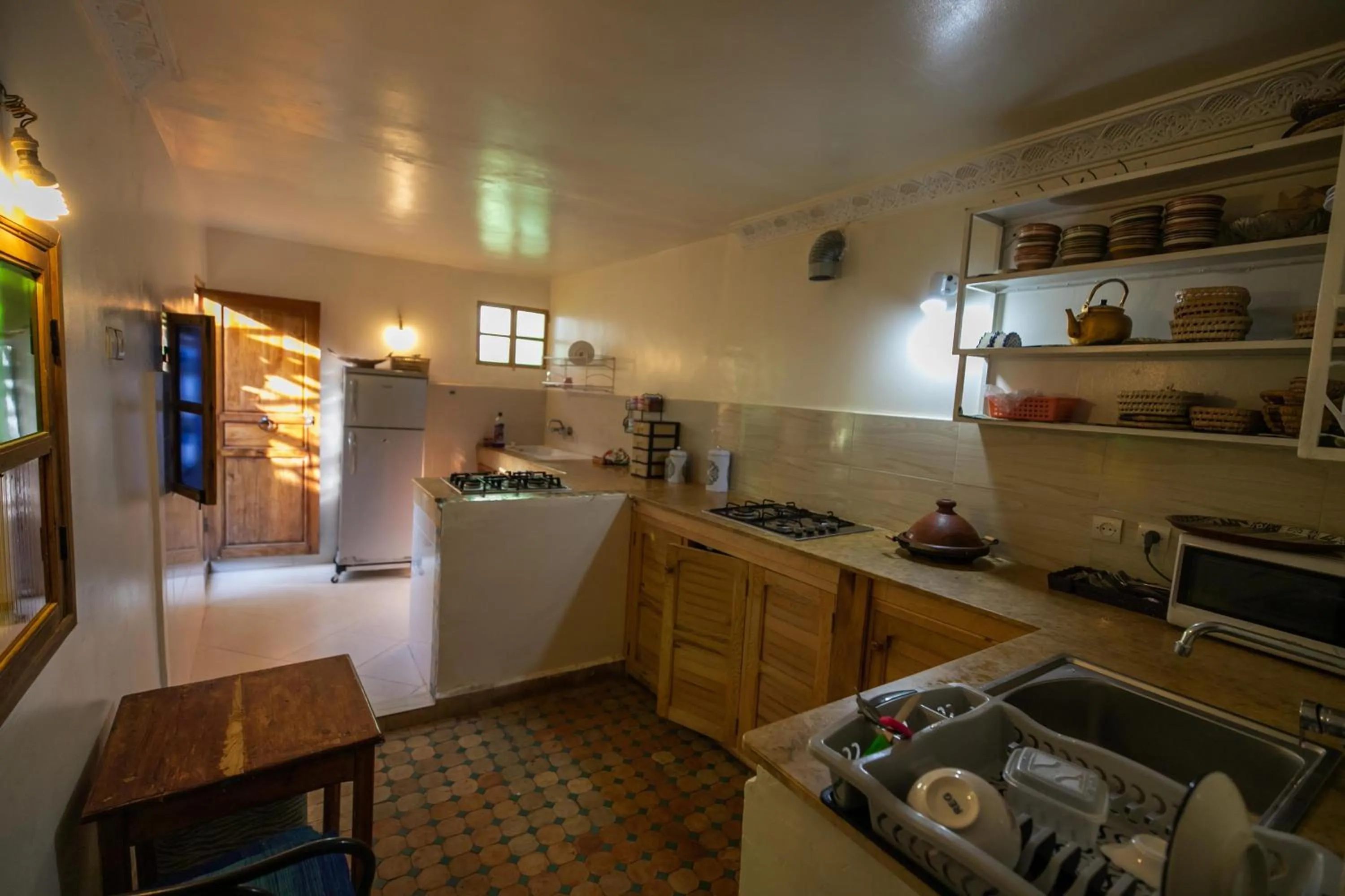 Kitchen or kitchenette in Riad Hidaya
