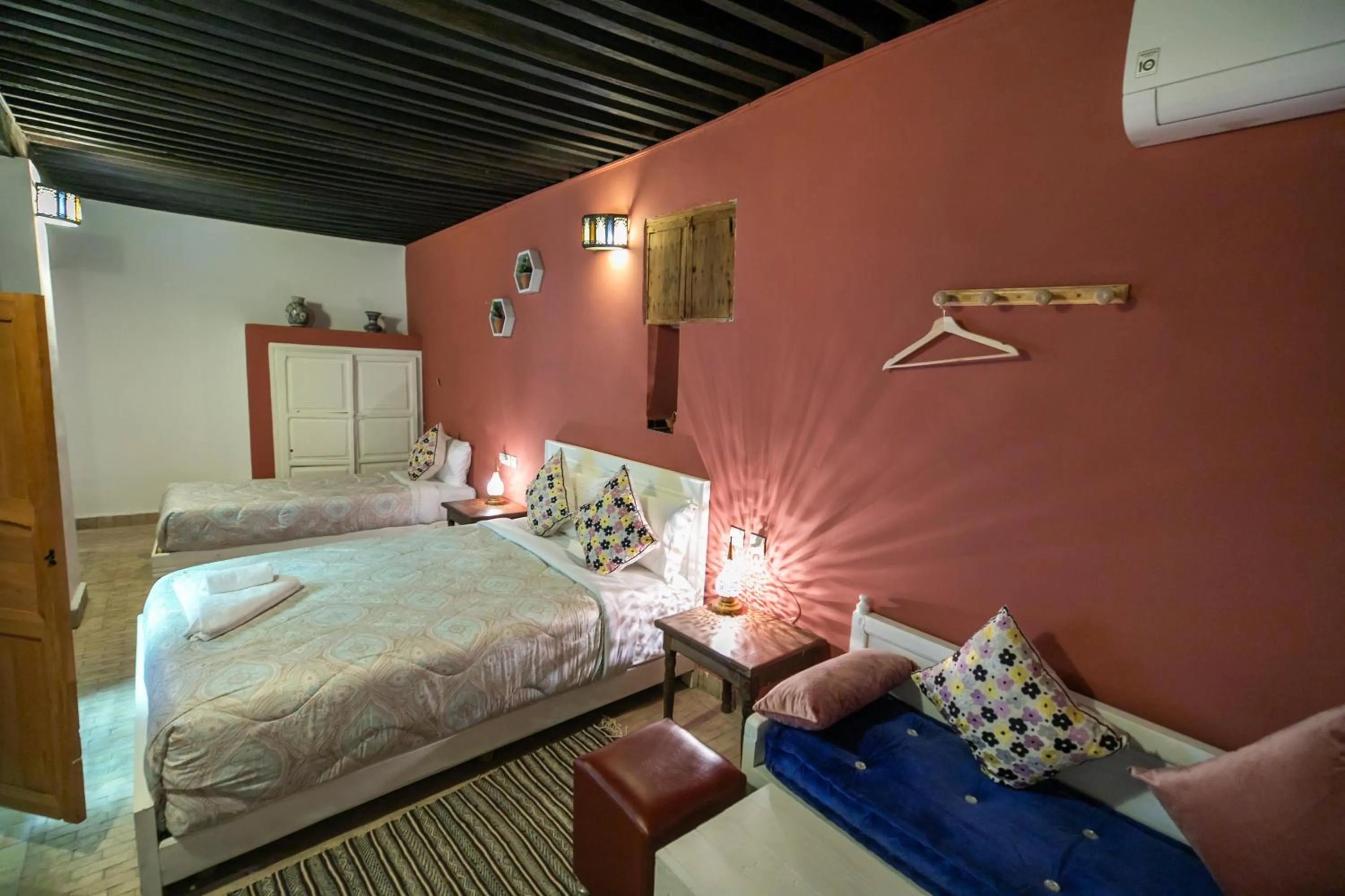 Bed in Riad Hidaya