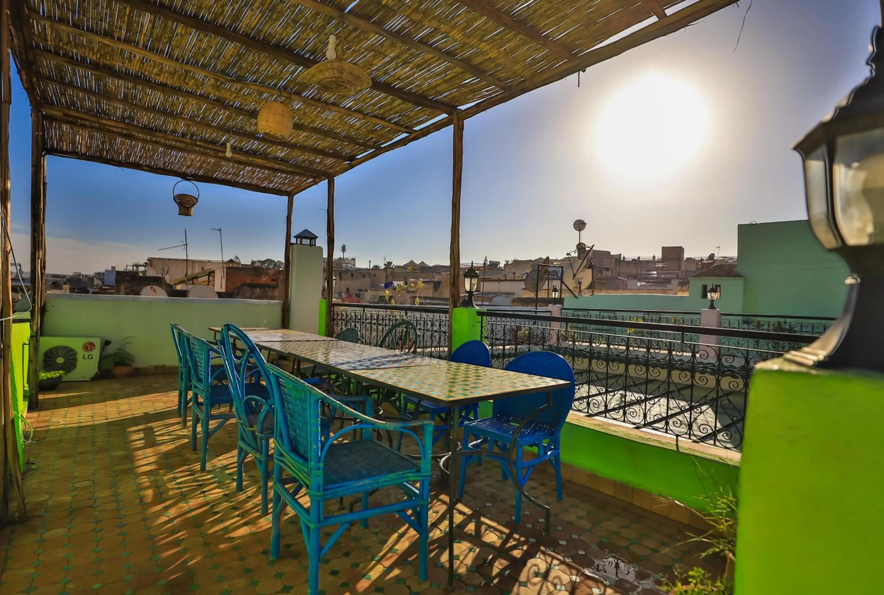 Patio in Riad Hidaya