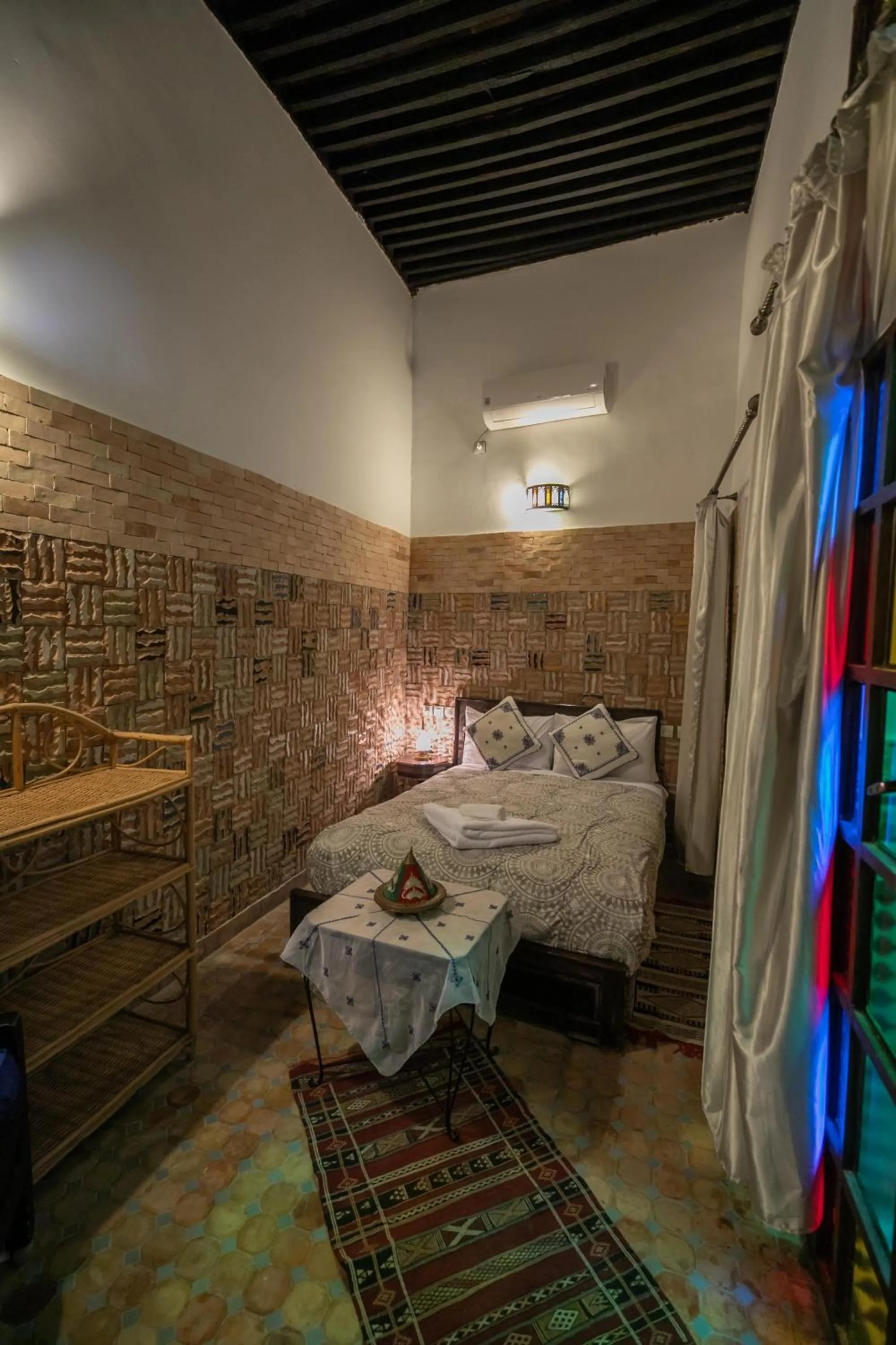 Bed in Riad Hidaya