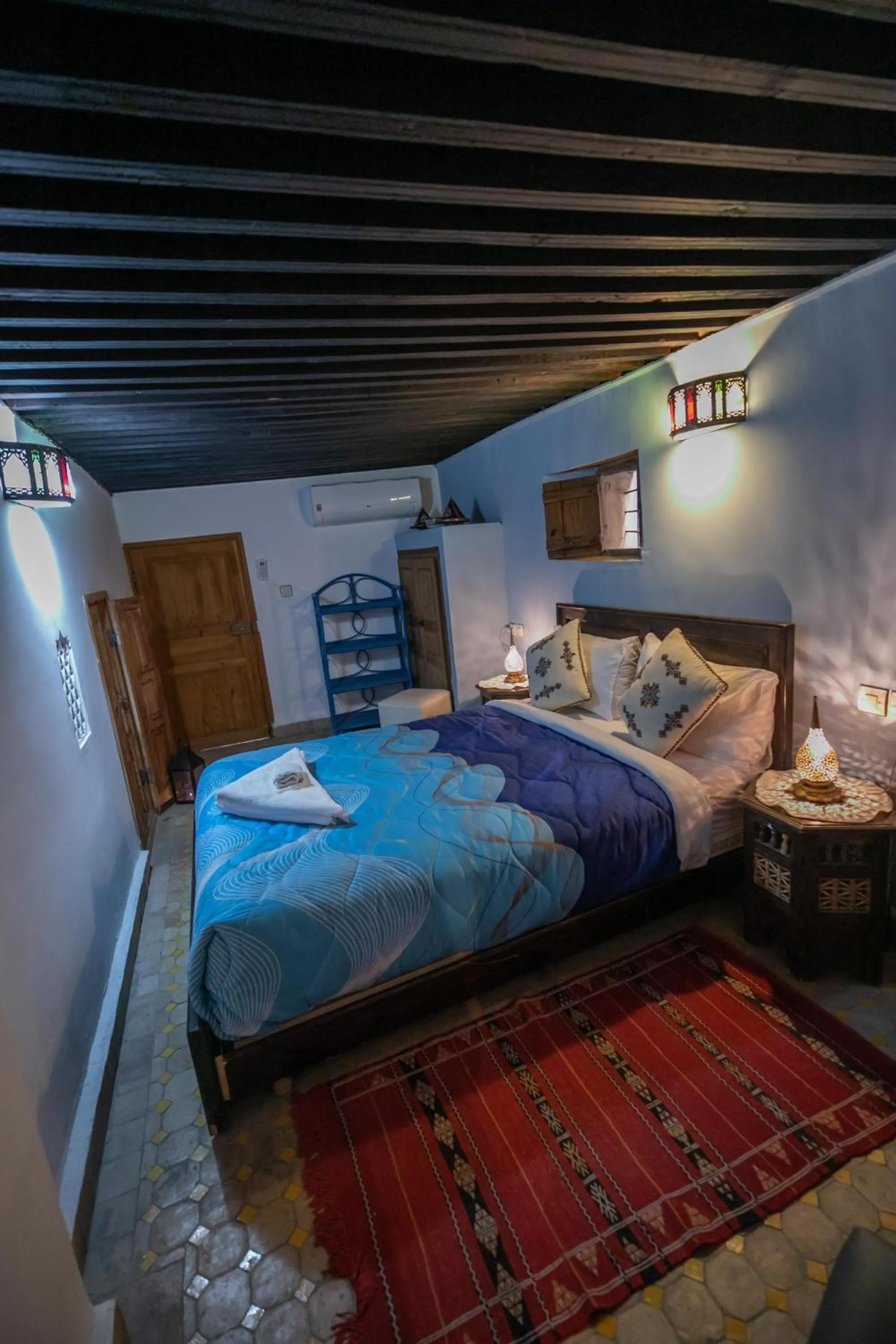 Bed in Riad Hidaya
